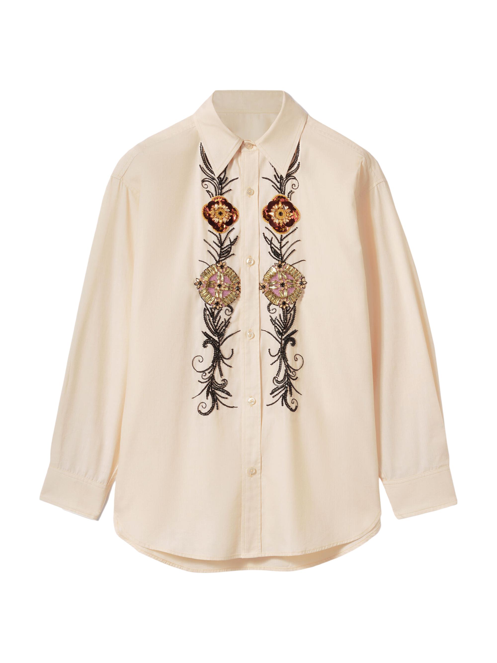 La DoubleJ Women's Embroidered Better than Your Boyfriend's Shirt - Pale Pink