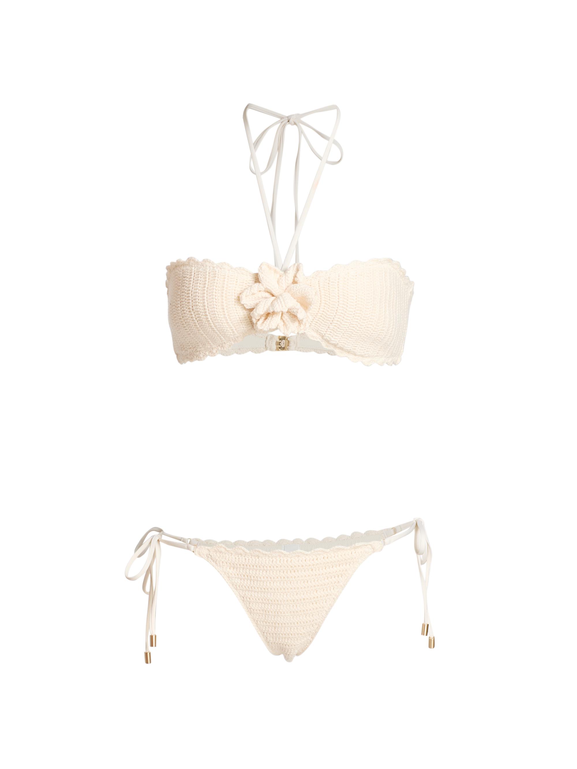 Zimmermann Coco Wire-Front Bikini | Saks Fifth Avenue