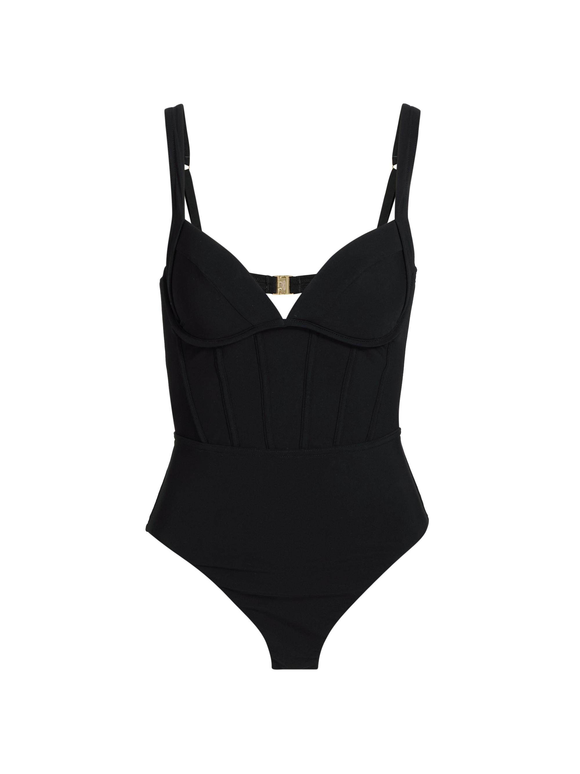 ZIMMERMANN ワンピース 水着 Zimmermann Awaken Corset One-Piece Swimsuit | Saks Fifth Avenue