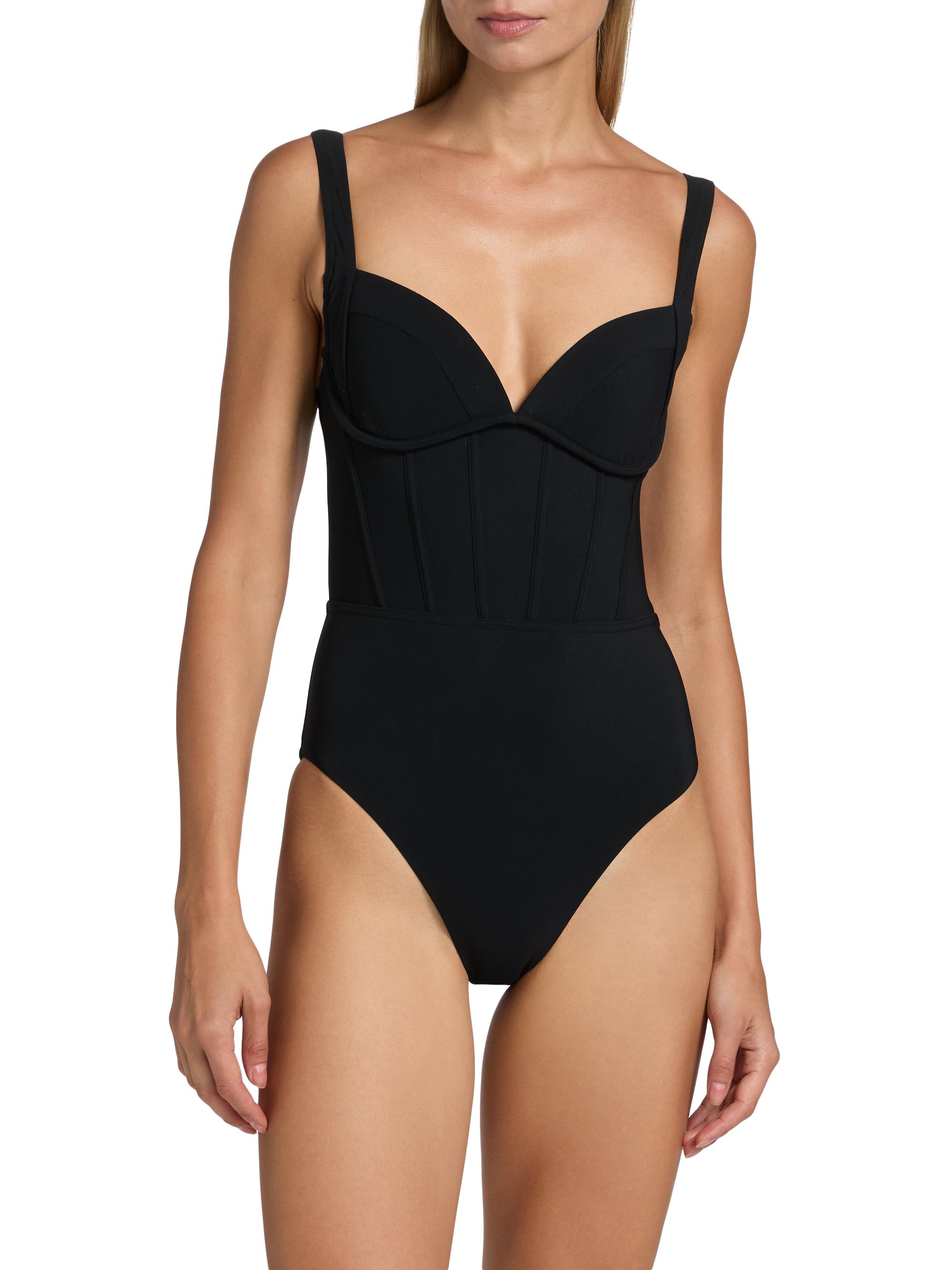 Zimmermann Awaken Corset One-Piece Swimsuit | Saks Fifth Avenue