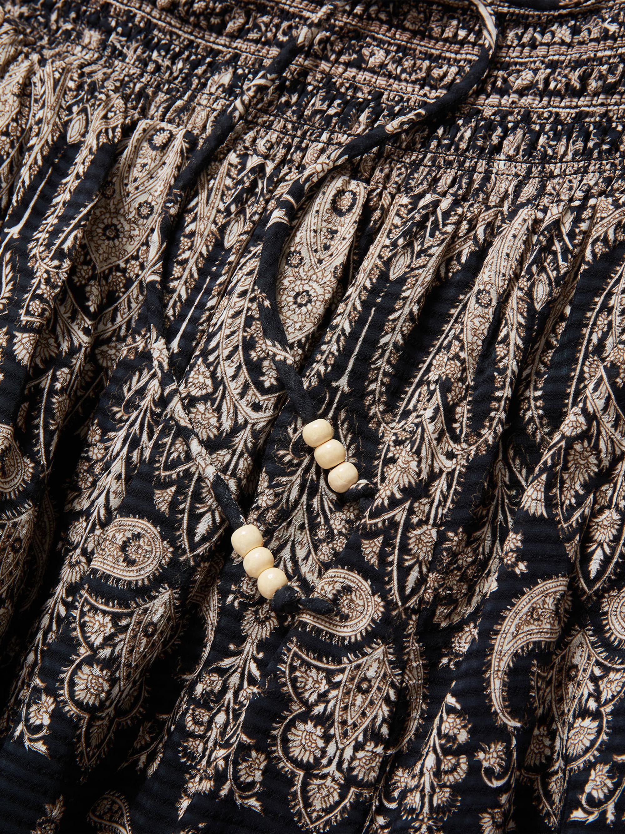 Veronica Beard Ayanna Paisley Smocked Maxi Dress | Saks Fifth Avenue