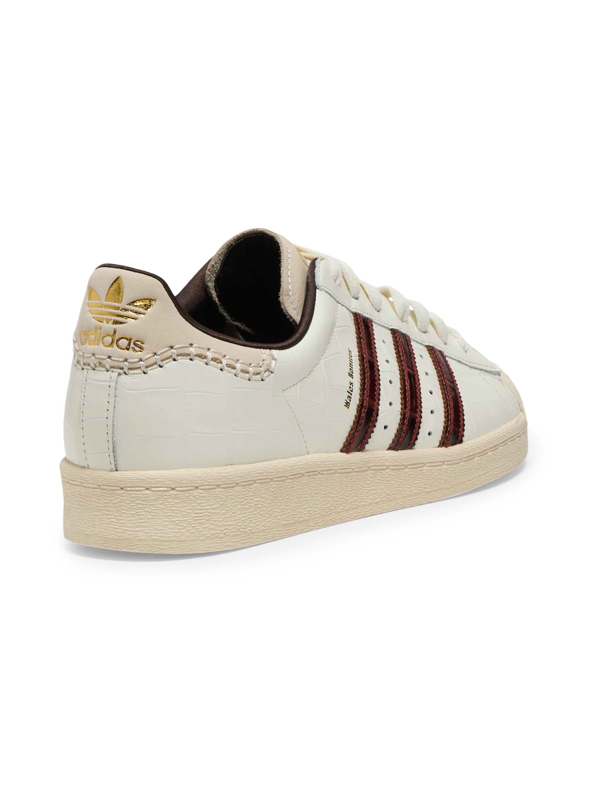 adidas adidas x Wales Bonner Superstar Crocodile-Embossed Leather