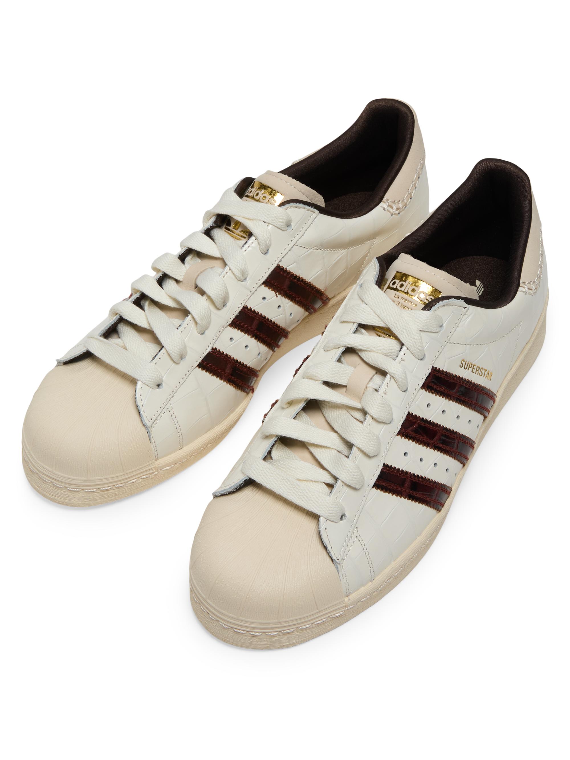 adidas adidas x Wales Bonner Superstar Crocodile-Embossed Leather
