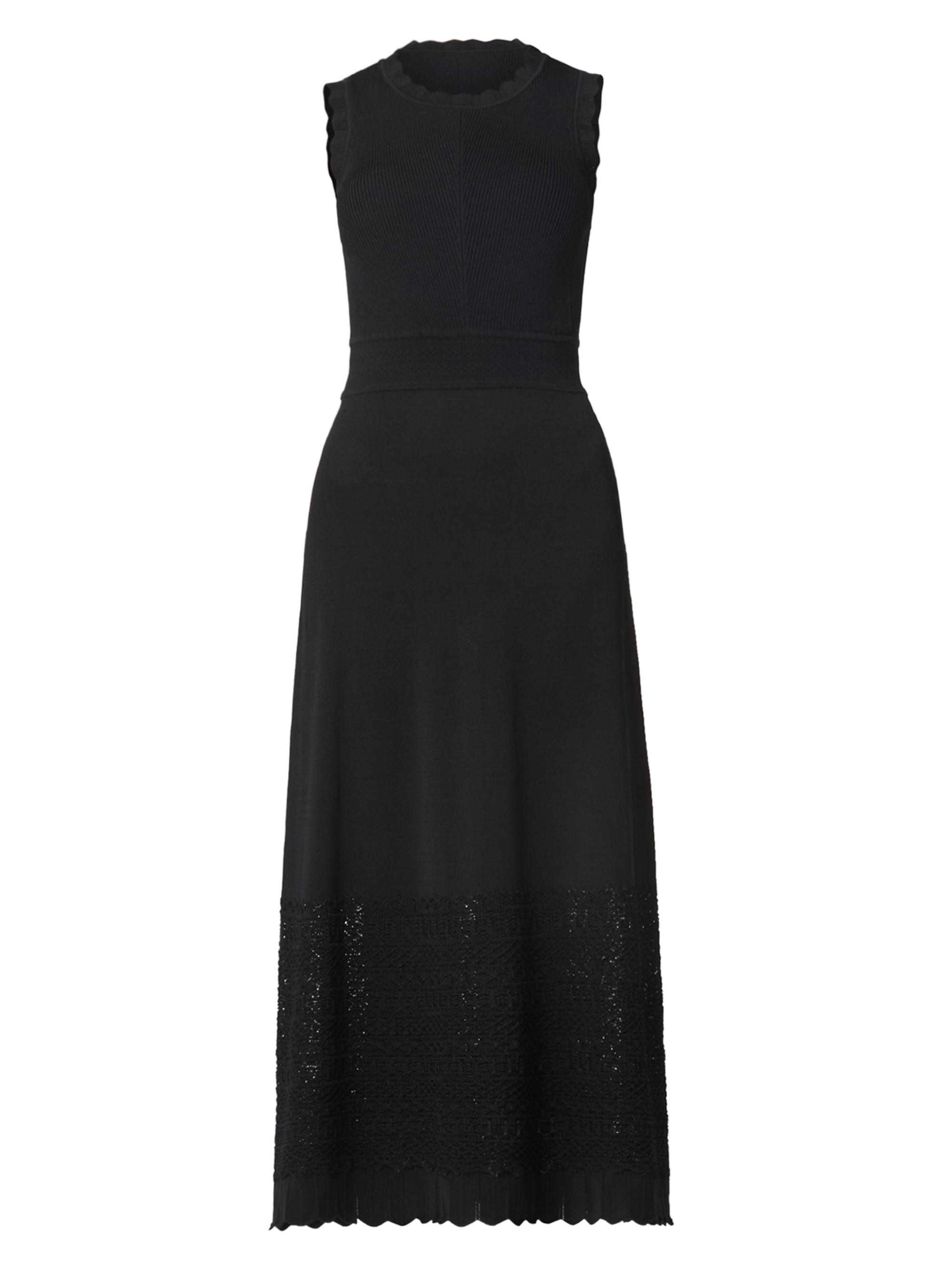 zori linen blend midi dress Linen Dress with Colorful Embroidery and Appliqué Details – Zori main image 1