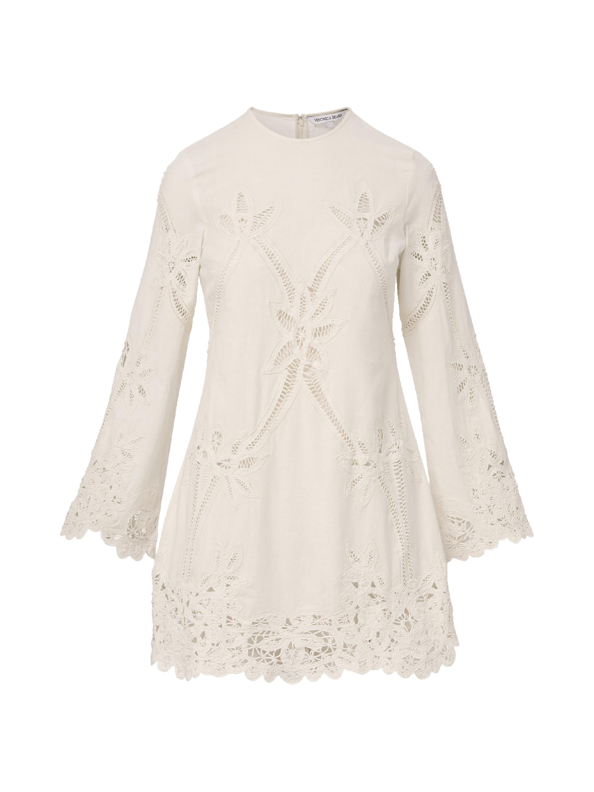 Amberg Cotton-Linen Minidress