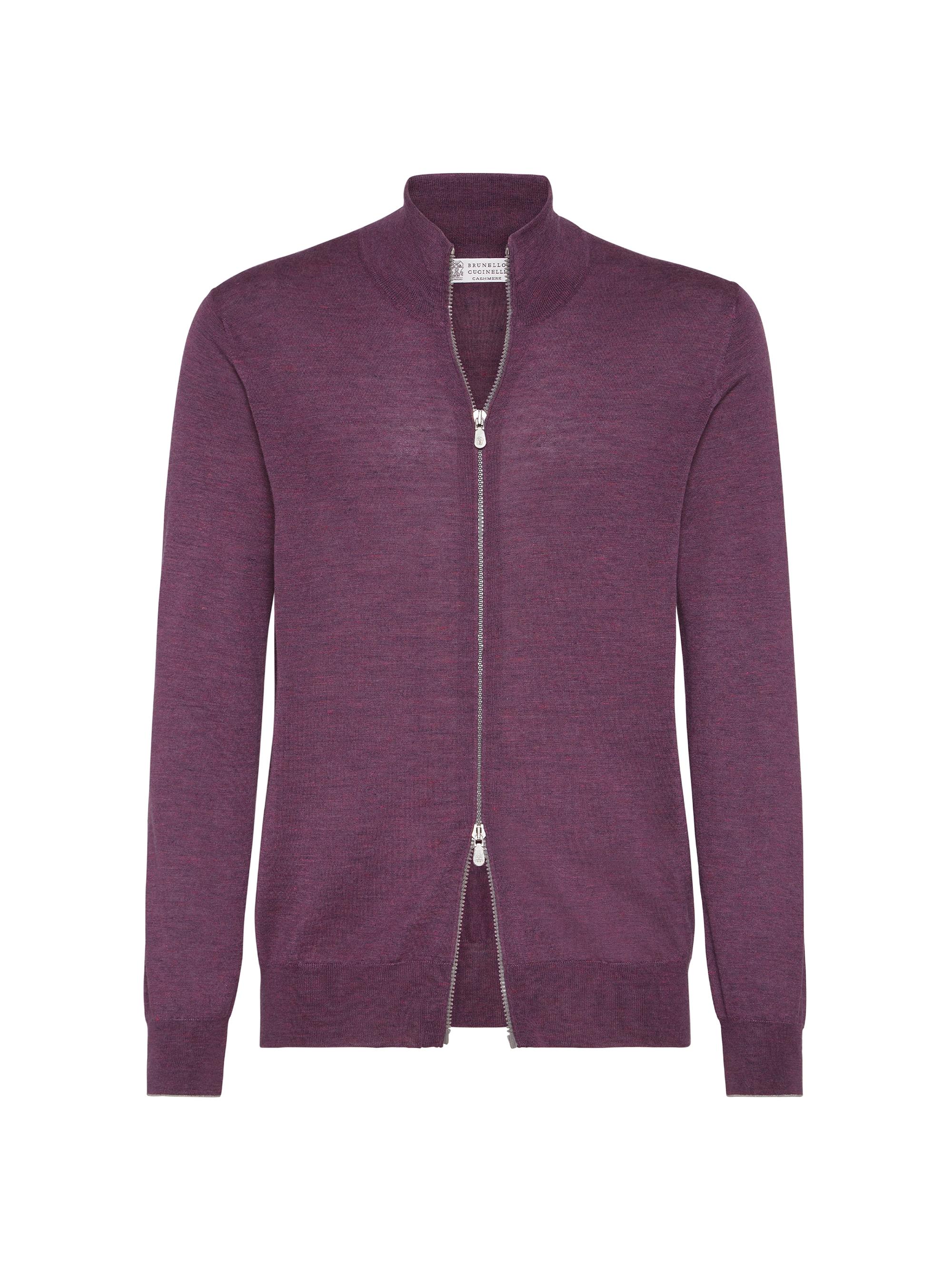 Brunello Cucinelli Cashmere Turtleneck Cardigan with Zipper | Saks