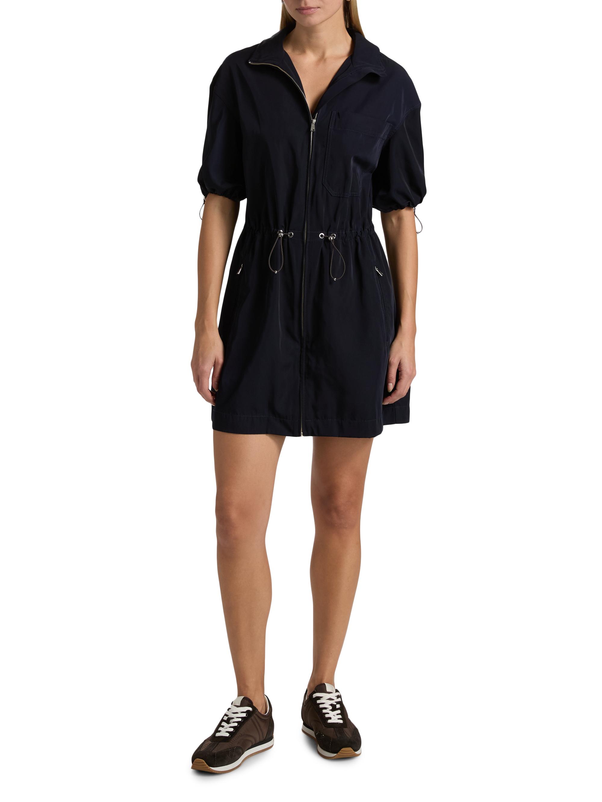 Veronica Beard Akerman Zip-Front Minidress | Saks Fifth Avenue
