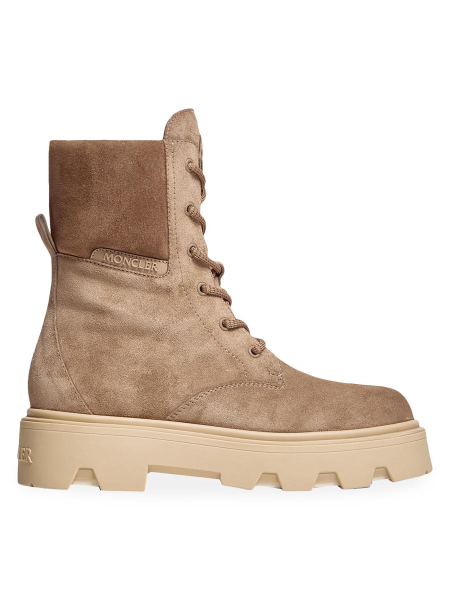 Moncler Aurea Boots in Suede | Saks Fifth Avenue