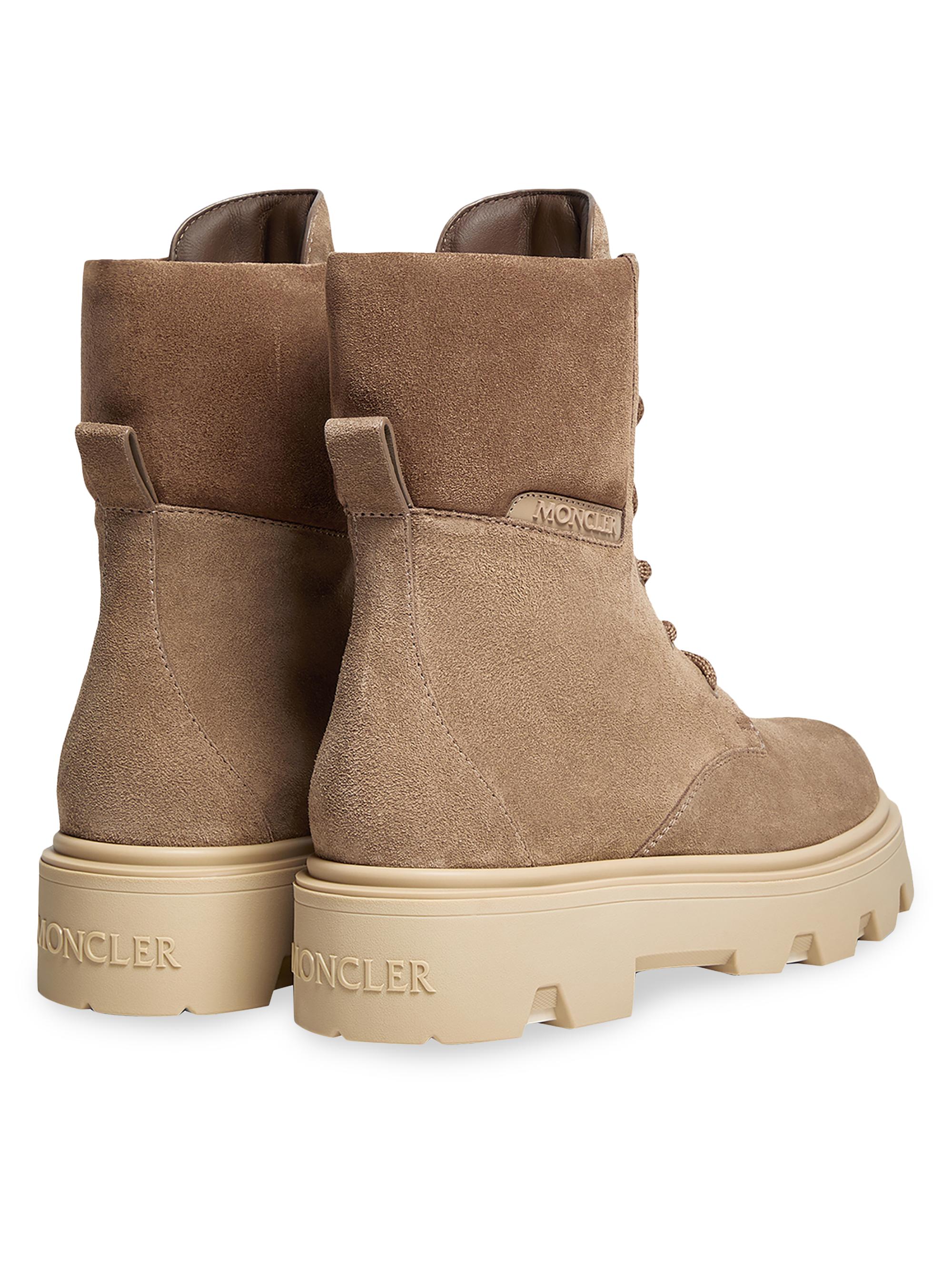 Moncler Aurea Boots in Suede | Saks Fifth Avenue