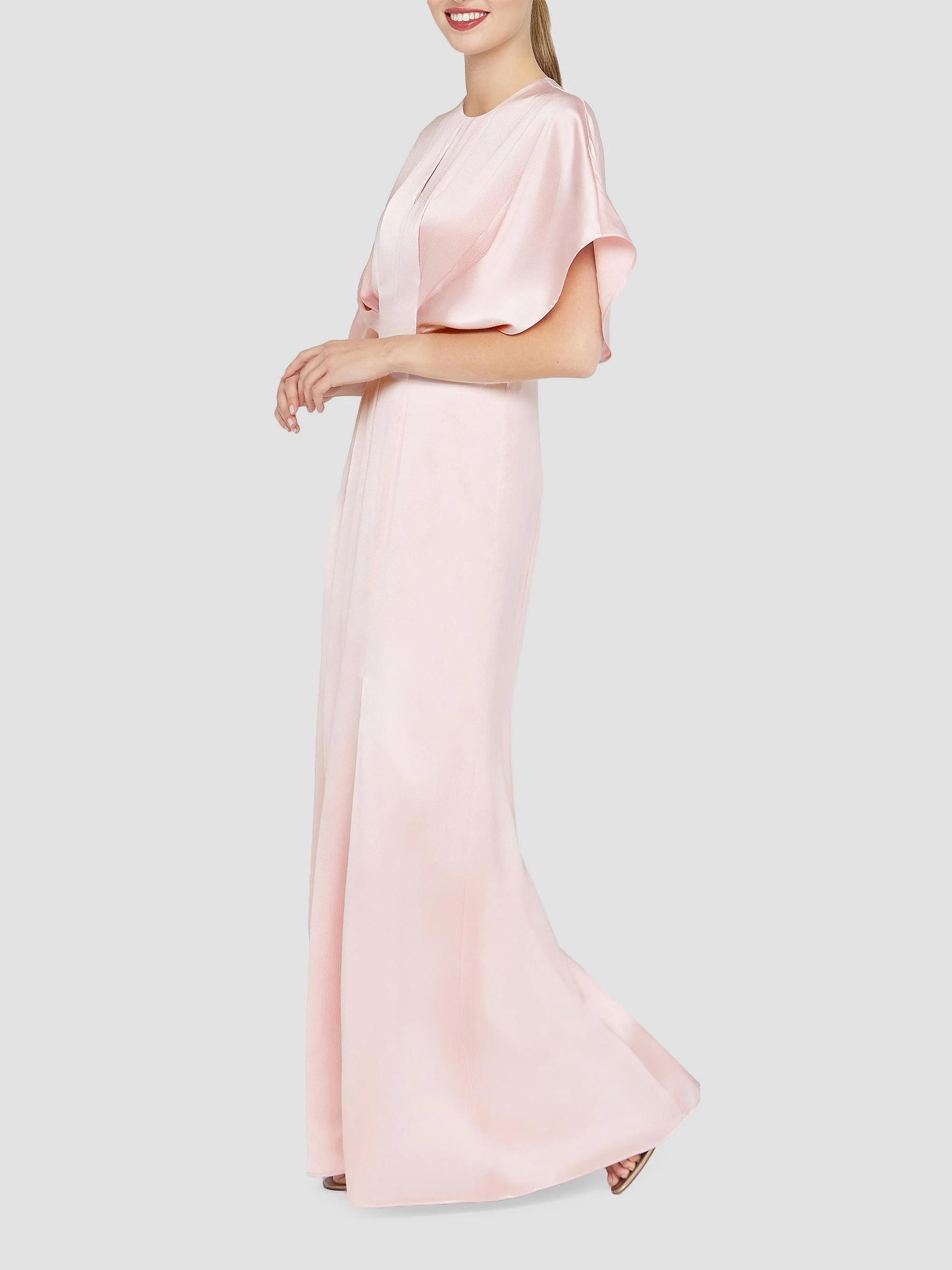 Kay Unger Lennox Satin A-Line Gown | Saks Fifth Avenue