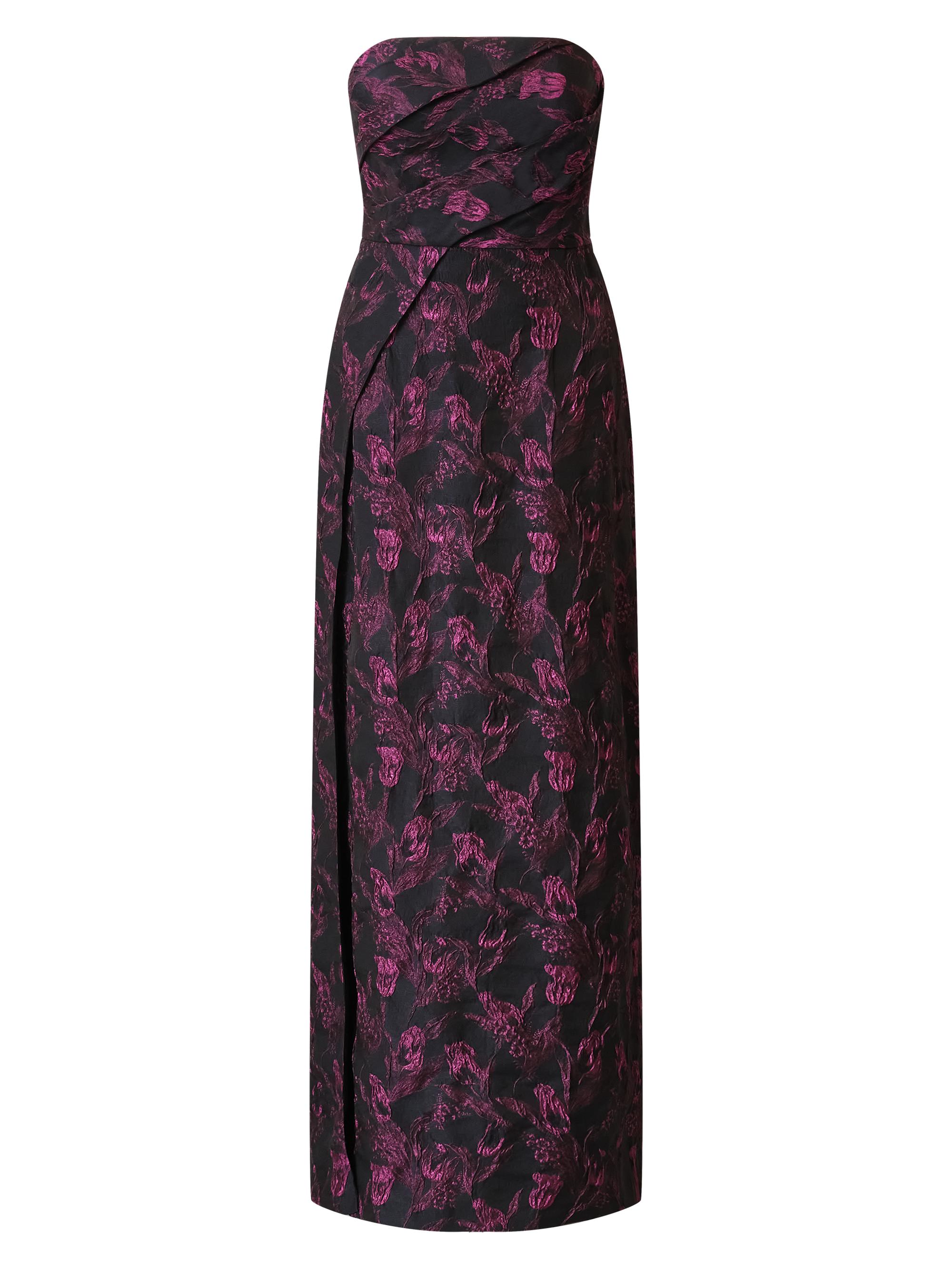 kim luxe linen wrap dress Cora Wrap Dress Black main image 0