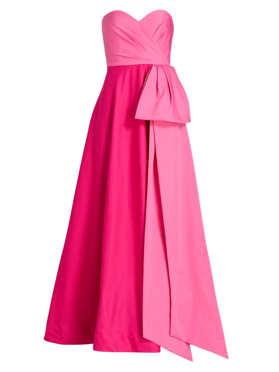 As It May Women's Sweetheart Two-tone Strapless Gown