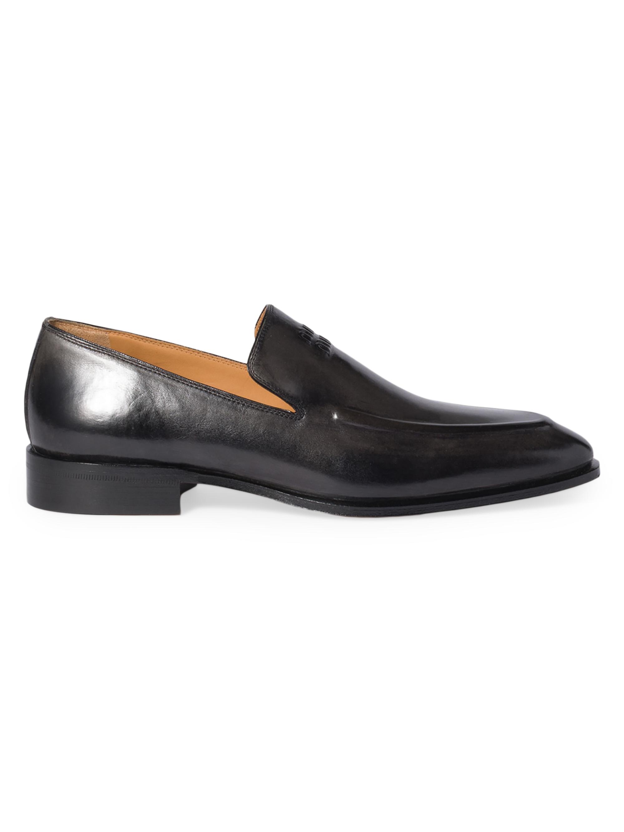 Miu Miu Women's Leather Loafers - Black