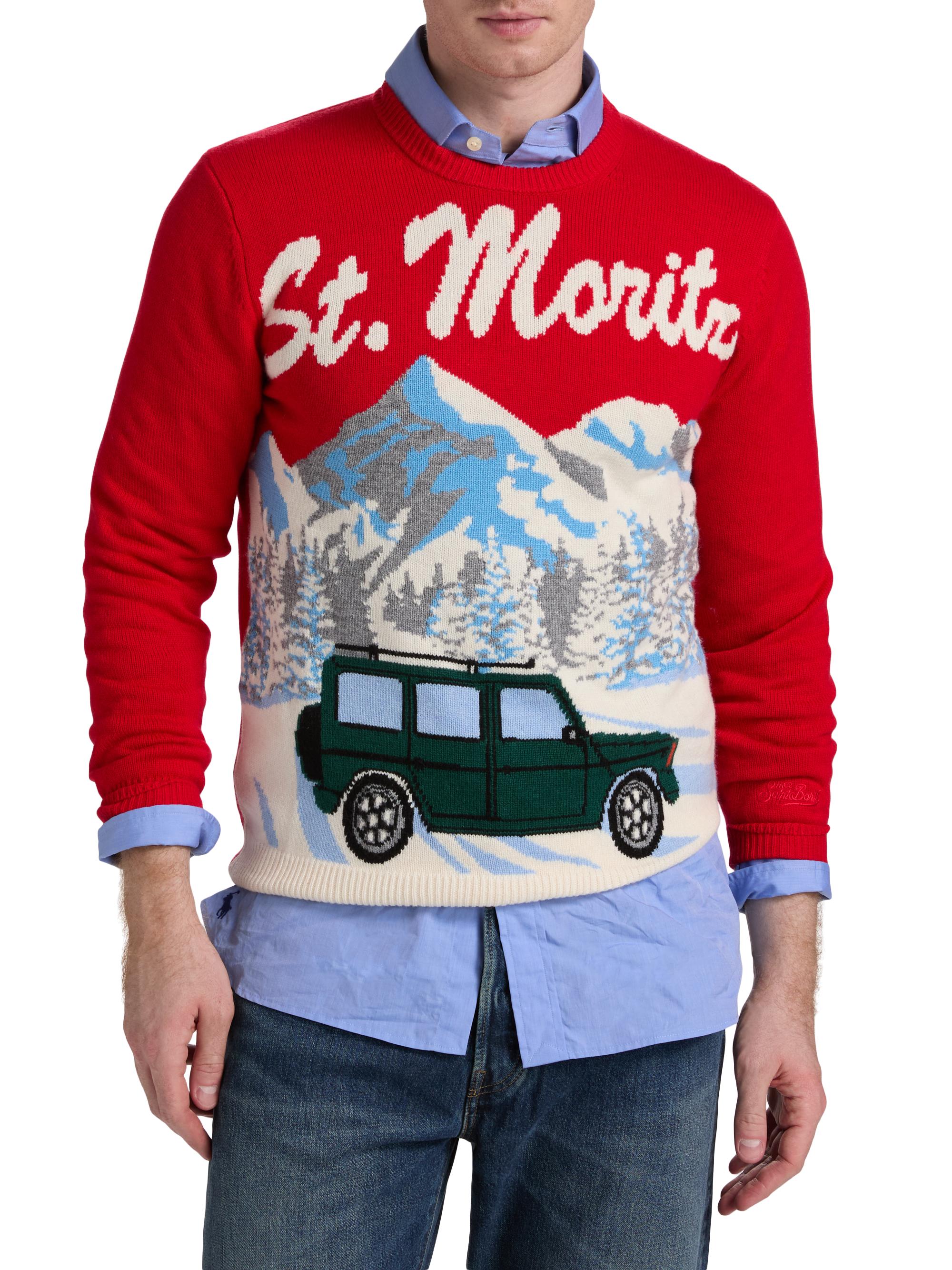 Heron Wool-Blend Crewneck Sweater