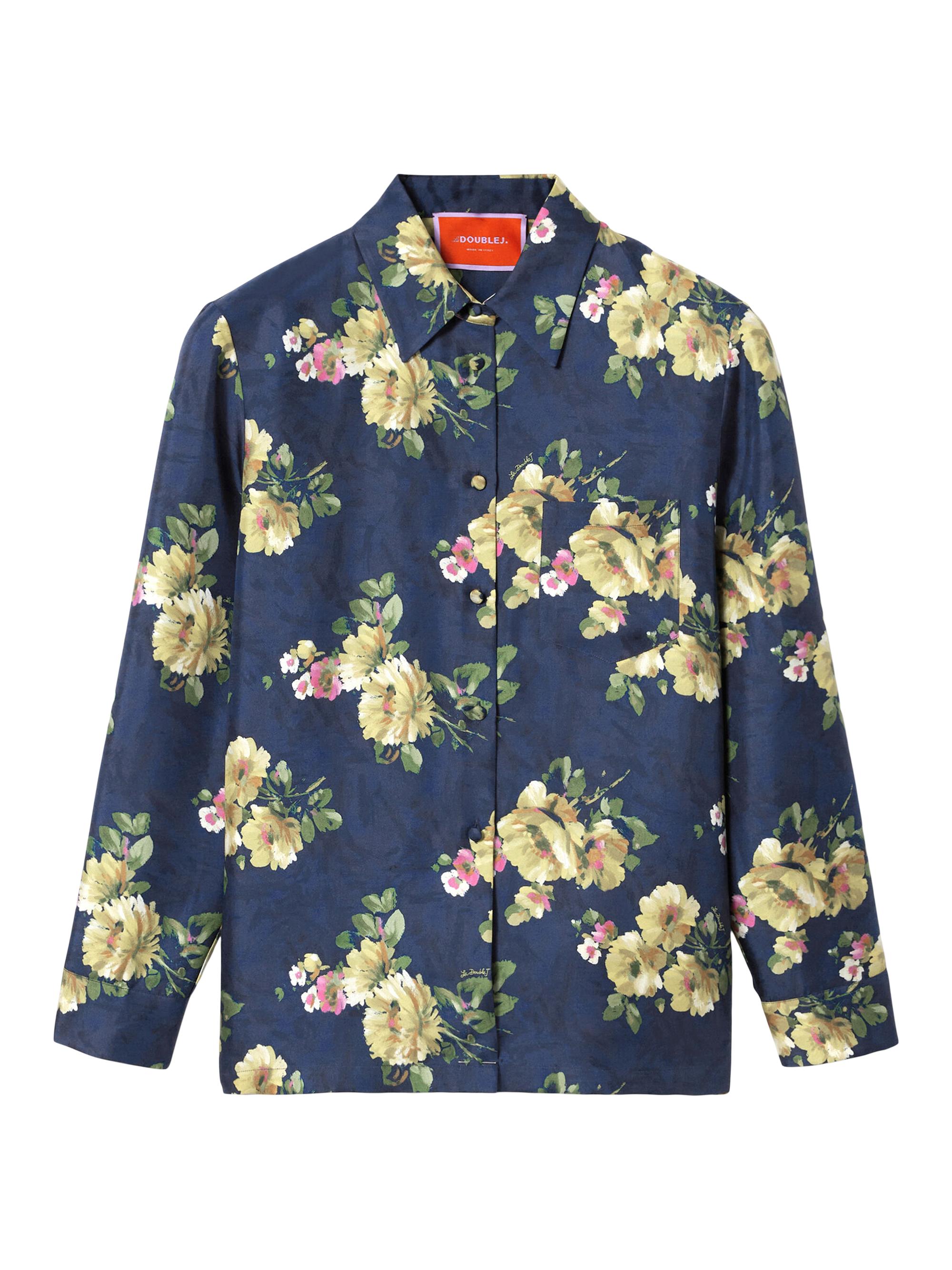 La DoubleJ Women's Boy Shirt - Riptide Midnight Blue