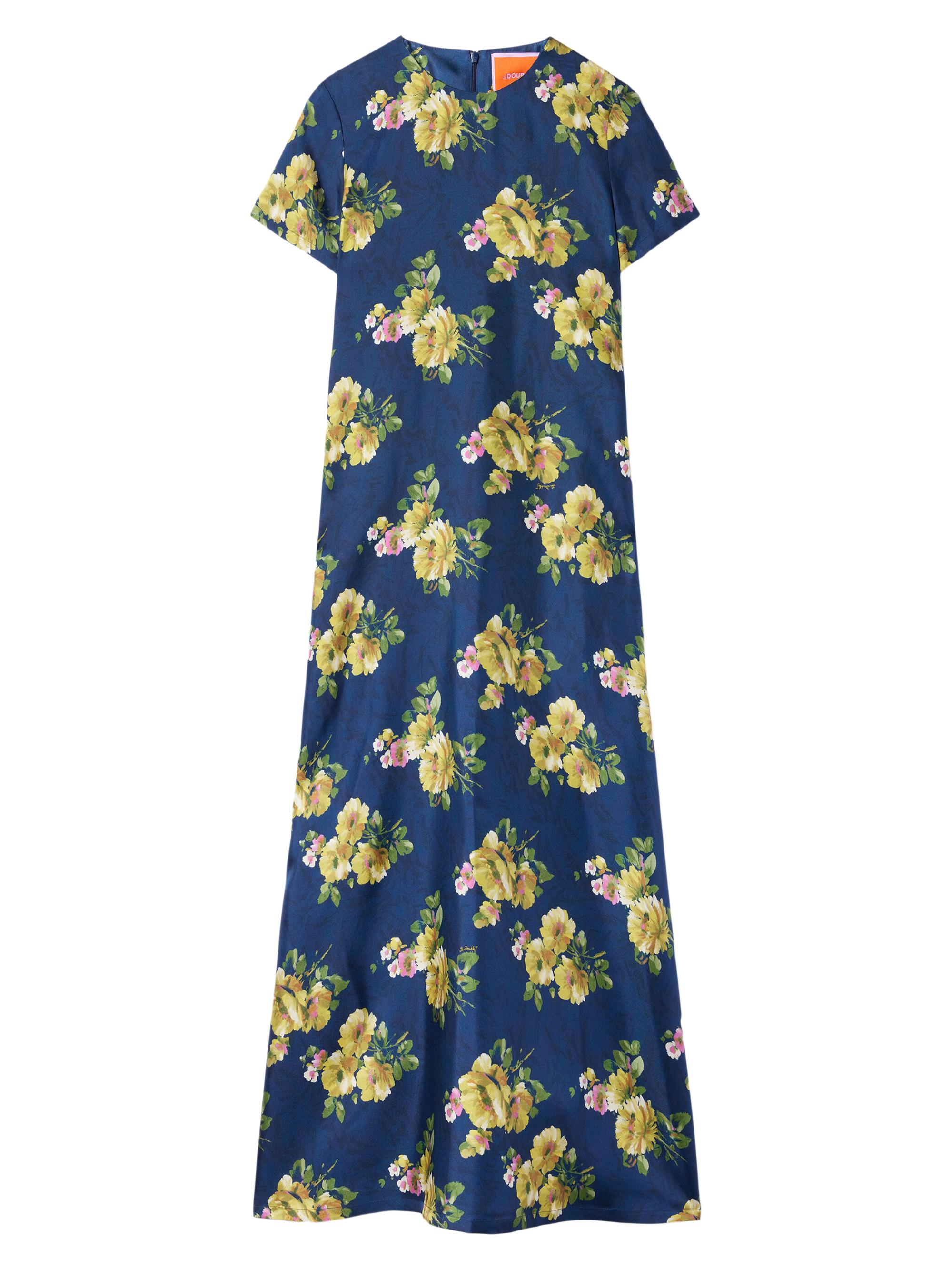 La DoubleJ Women's Swing Dress - Riptide Midnight Blue