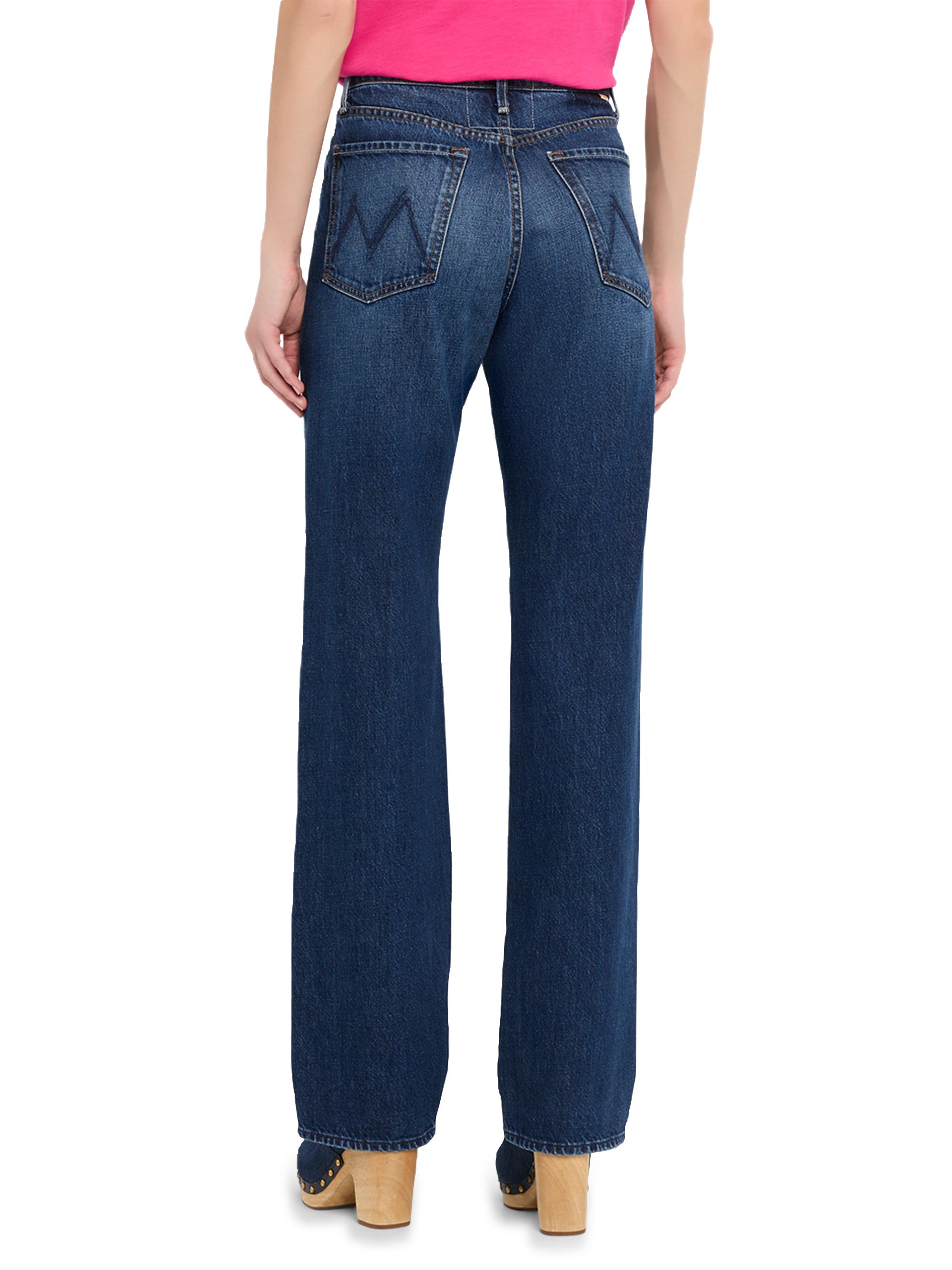 Mother The Rambler Zip High-Rise Straight-Leg Jeans | Saks Fifth