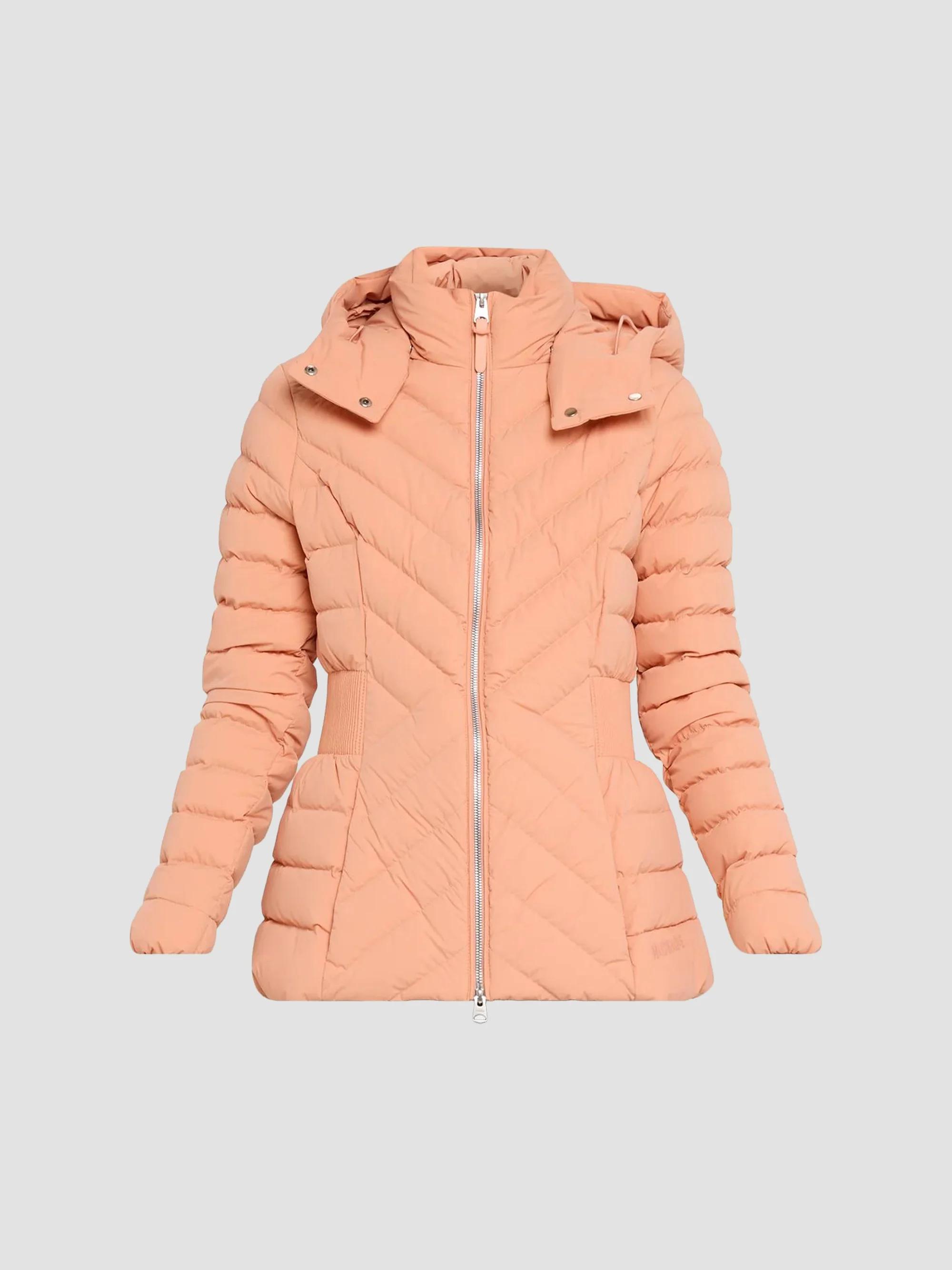Mackage Women's Idalee Light Down Hooded Jacket - Muted Clay - Size XL