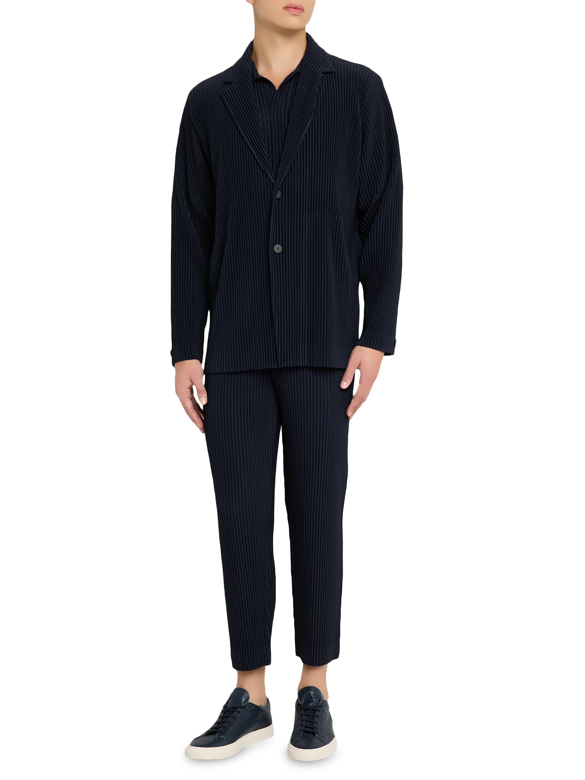 Homme Plissé Issey Miyake Pleated Basics Jacket | Saks Fifth Avenue
