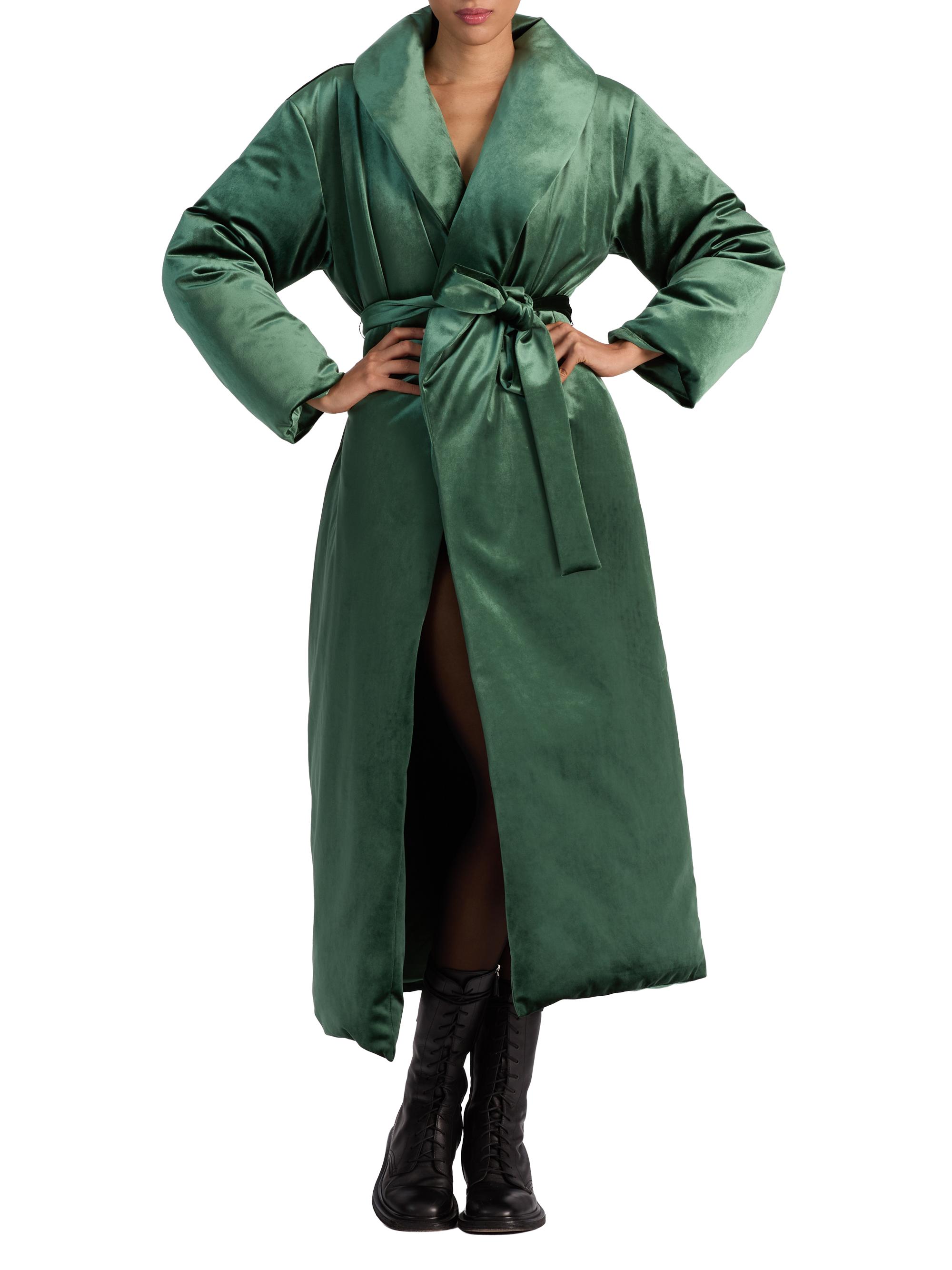 ALICE + OLIVIA Ima Belted Puffer Coat | Saks Fifth Avenue