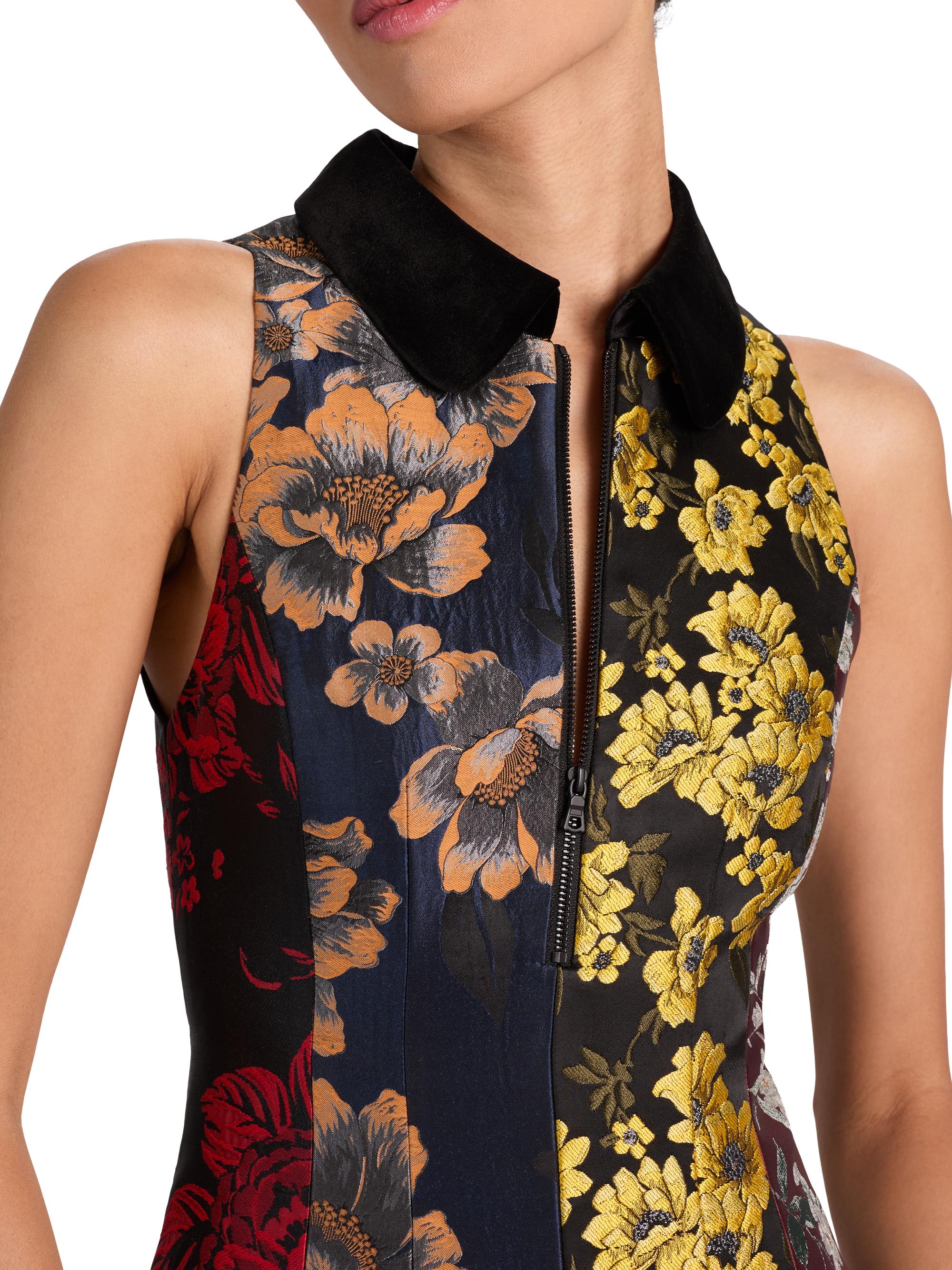 タリアトーレ48黒美品ジャブスアルキヴィオ ラルディーニ ベルウィッチPT01 ALICE + OLIVIA Velia Jacquard Collared Minidress | Saks Fifth Avenue