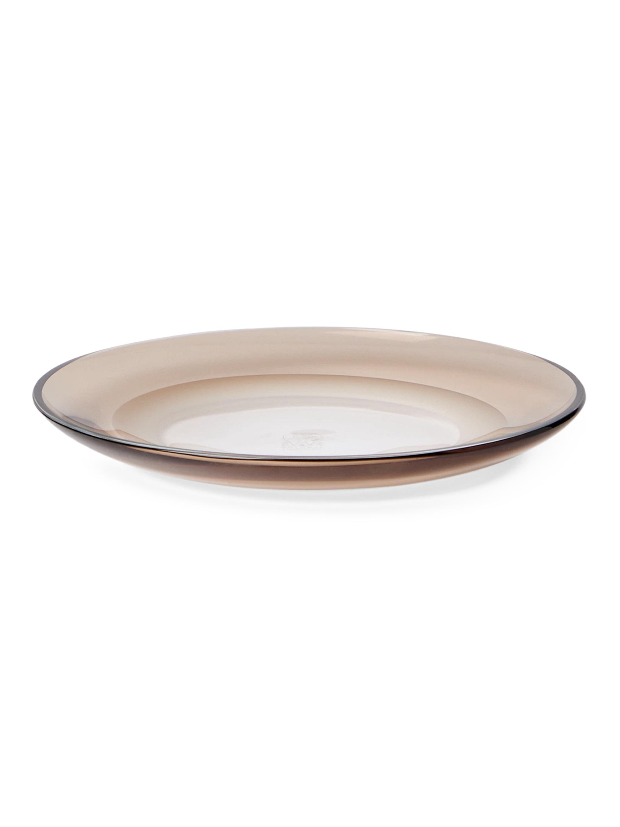 Brunello Cucinelli Murano Glass Bread Plate - Natural