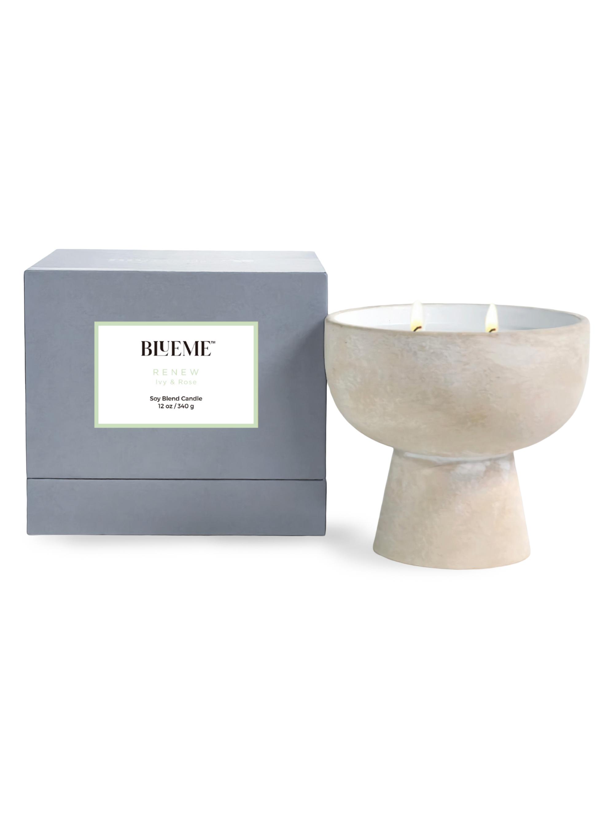 Blueme Renew Ivy & Rose Scented Candle