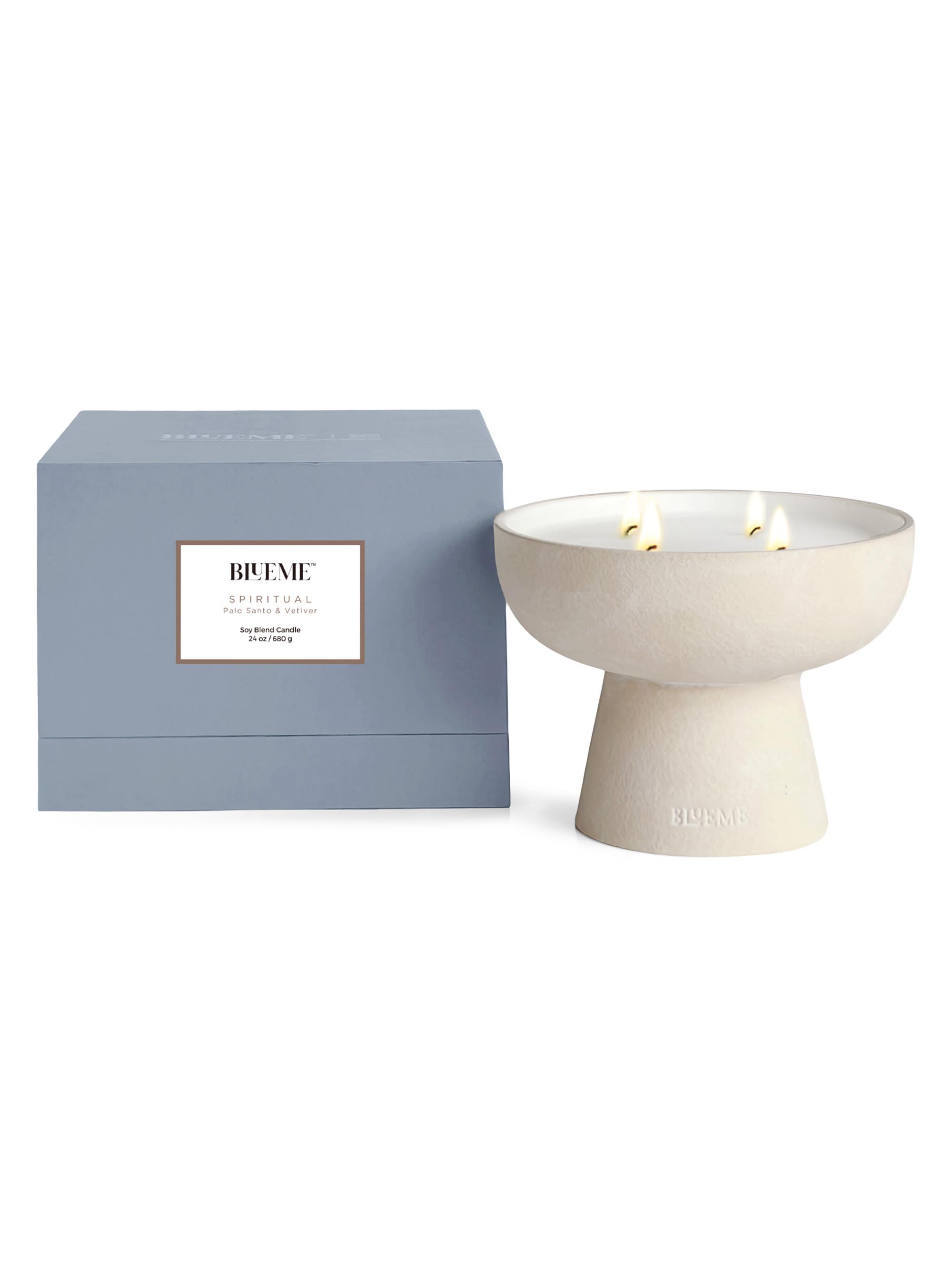 Blueme Spiritual Palo Santo & Vetiver Scented Candle Giant
