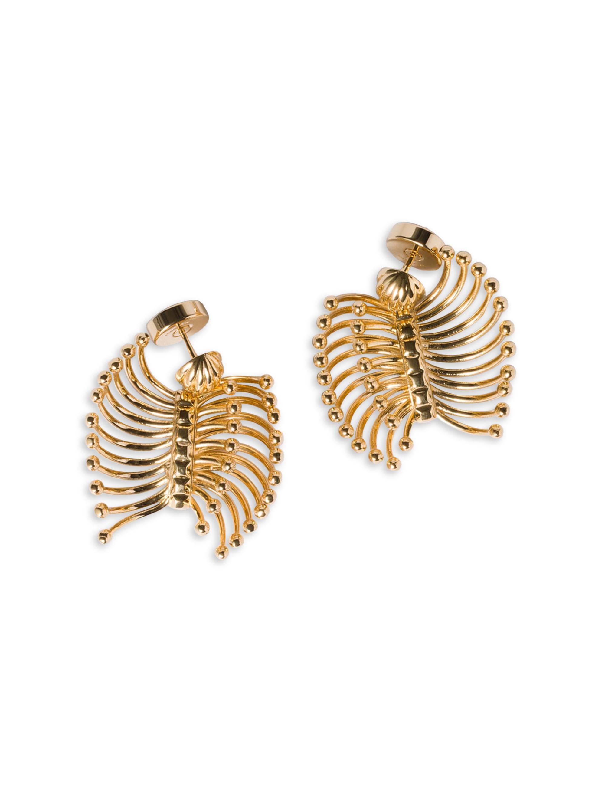 Miu Miu Women's Metal Earrings - Gold