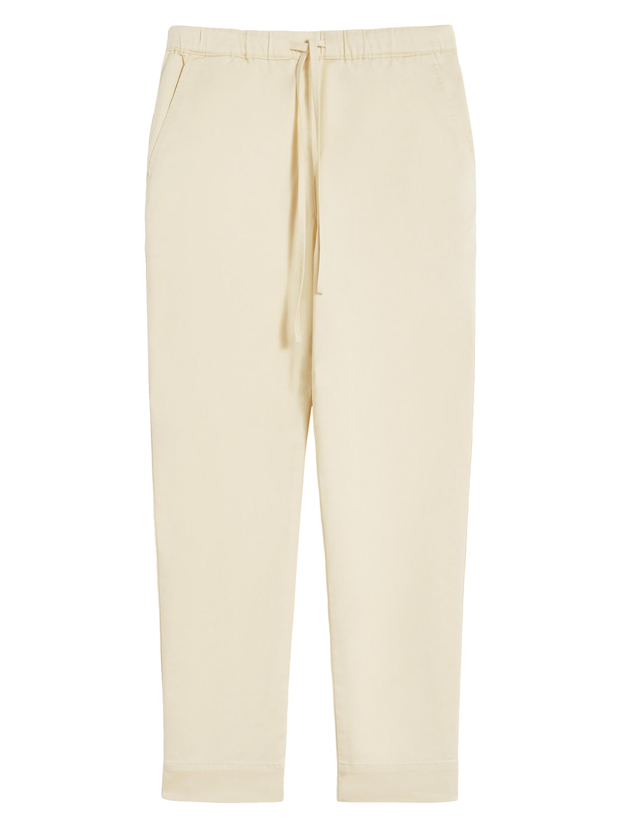MM Max Mara Women's Stretch Cotton Drill Joggers -