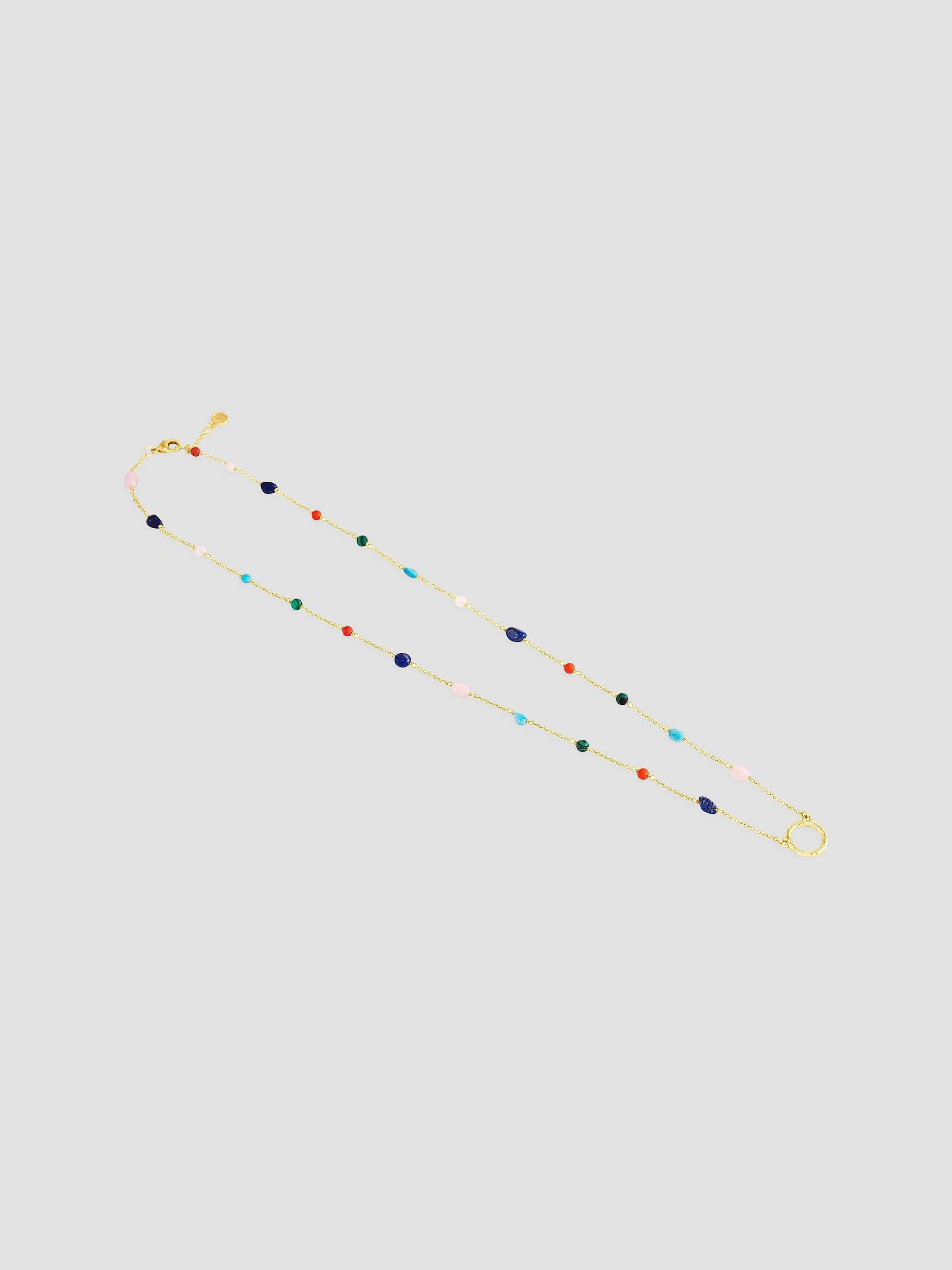 Anabel Aram Milos 18K-Gold-Plated & Natural Stone Necklace | Saks Fifth ...