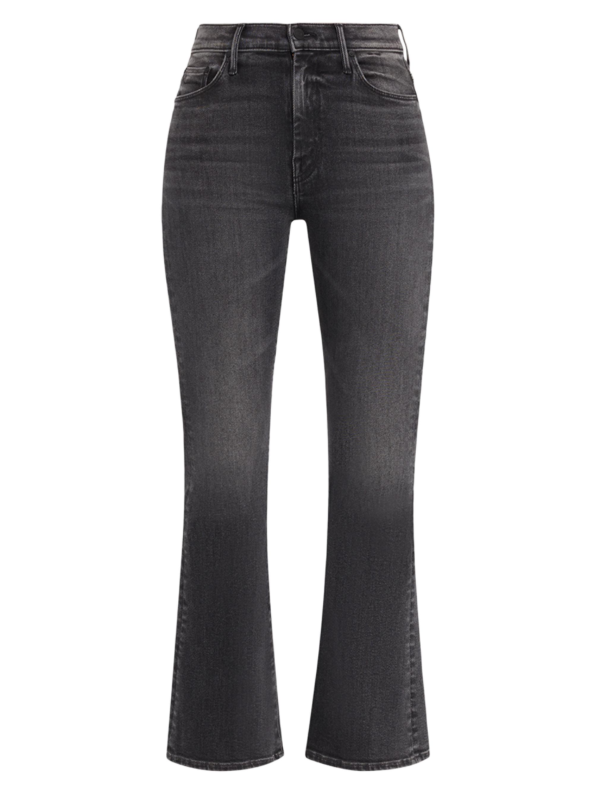 Mother Women's The Weekender Mid-Rise Stretch Flare Jeans - Nighty Night