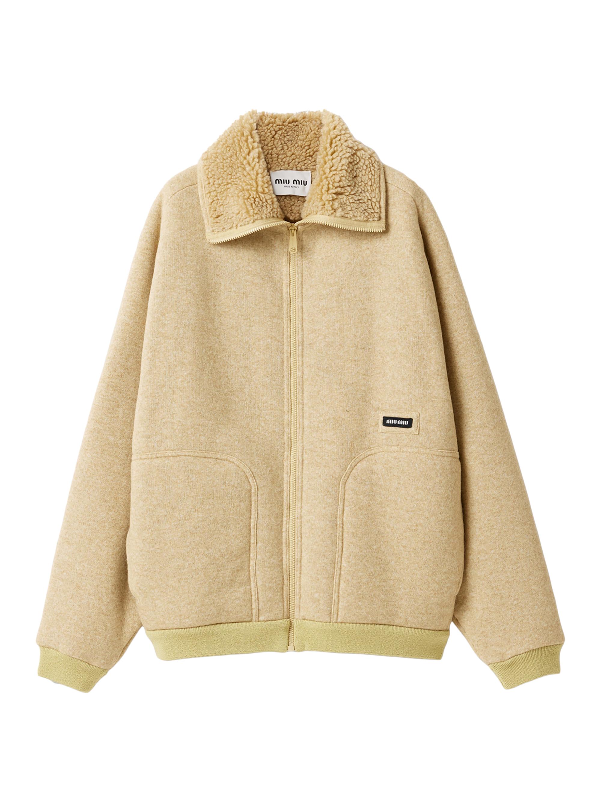 Miu Miu ゴールド 　ジャケット　ラメ Miu Miu ゴールド ジャケット ラメ