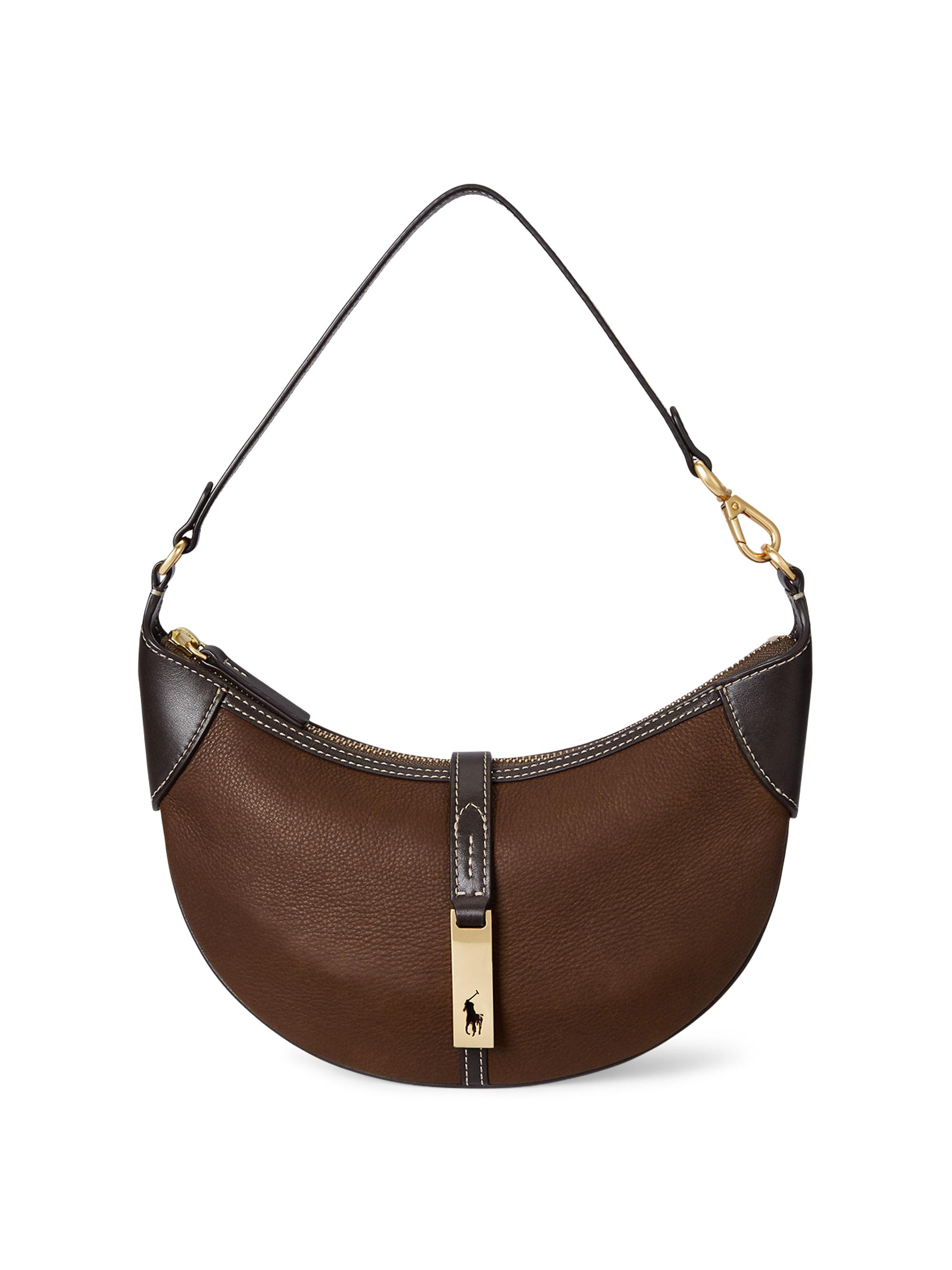 Polo Ralph Lauren Mini Polo ID Leather Shoulder Bag | Saks Fifth