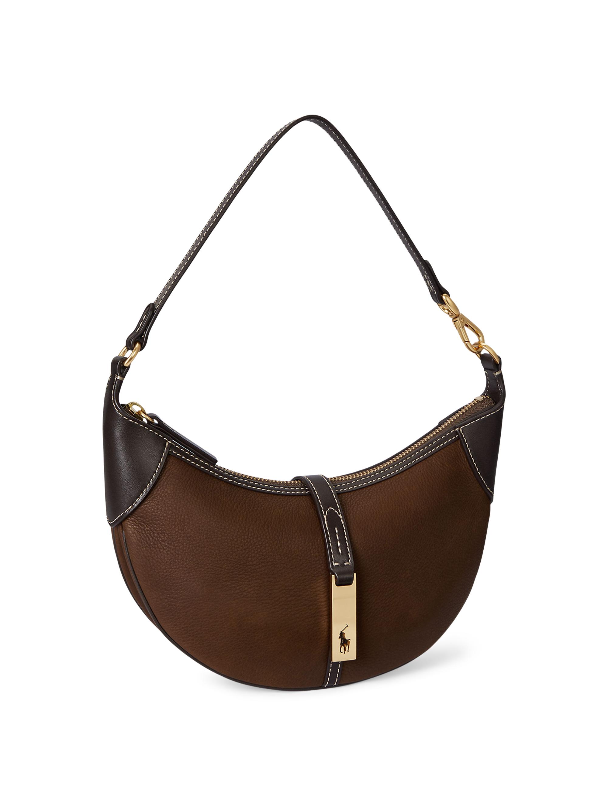 Polo Ralph Lauren Mini Polo ID Leather Shoulder Bag | Saks Fifth