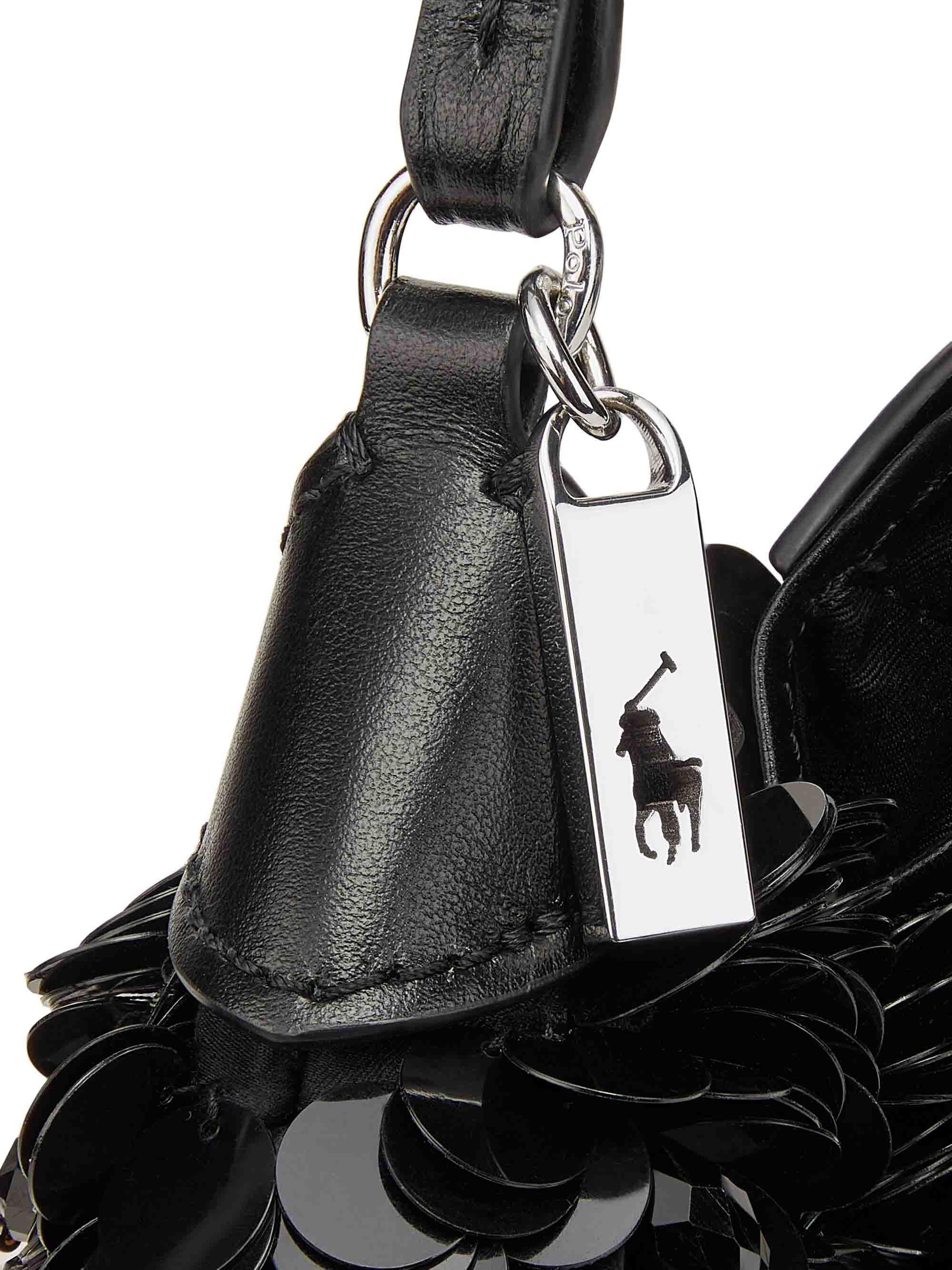 Polo Ralph Lauren Polo ID Mini Pailettes Silk Pouch | Saks Fifth