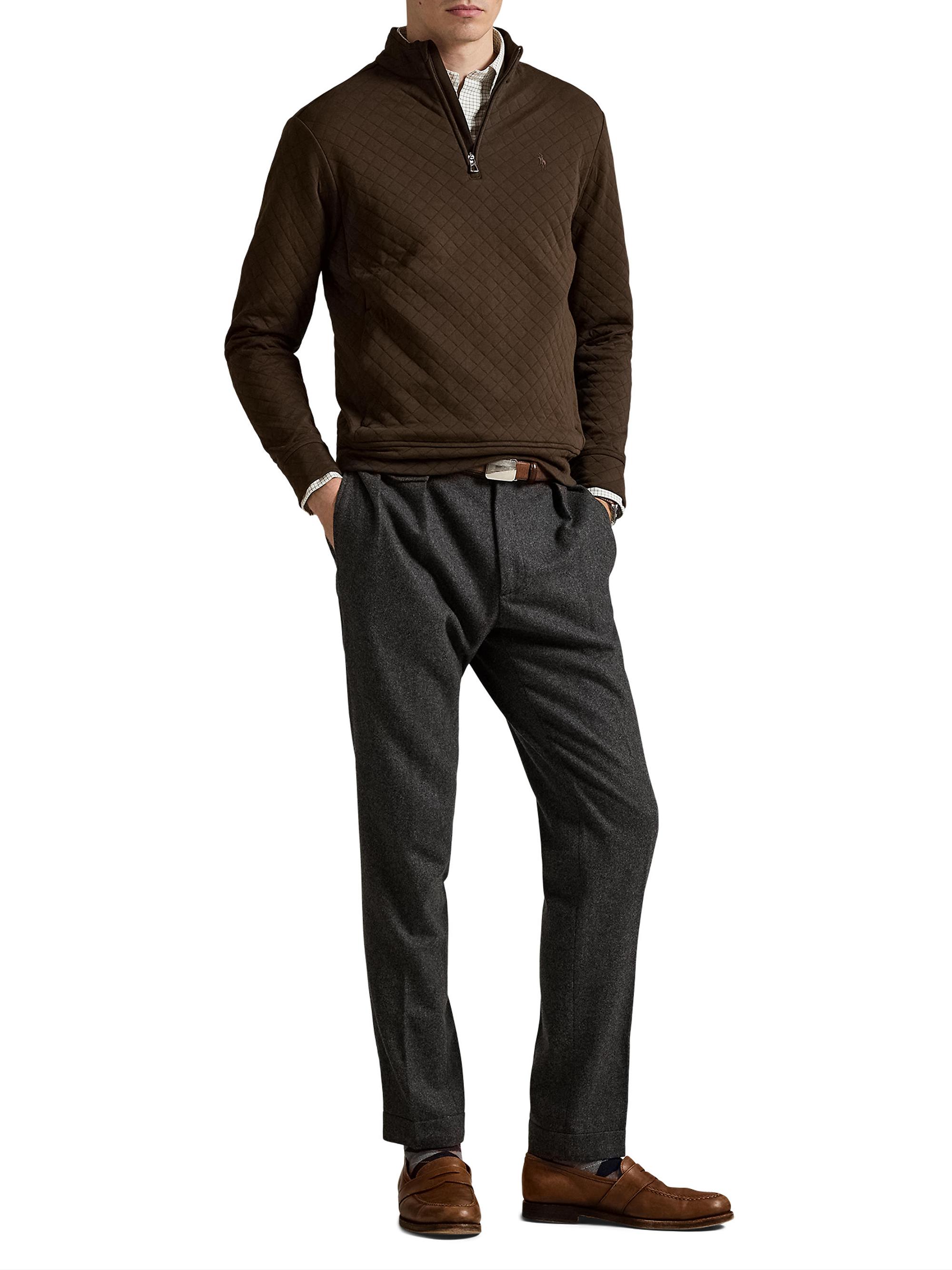 Polo Ralph Lauren Quilted Double-Knit Jersey Sweatshirt | Saks