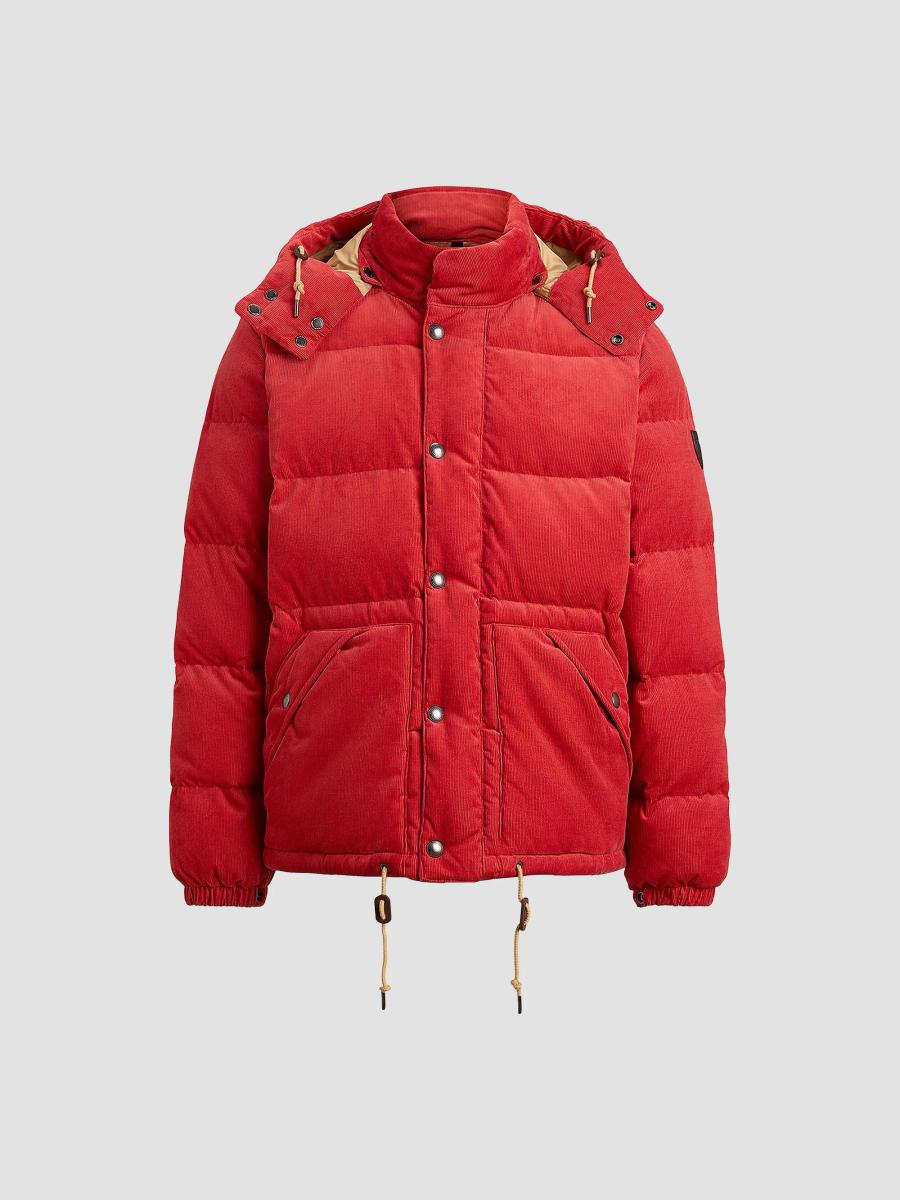 Polo Ralph Lauren The Wainwright Corduroy Hooded Down Jacket