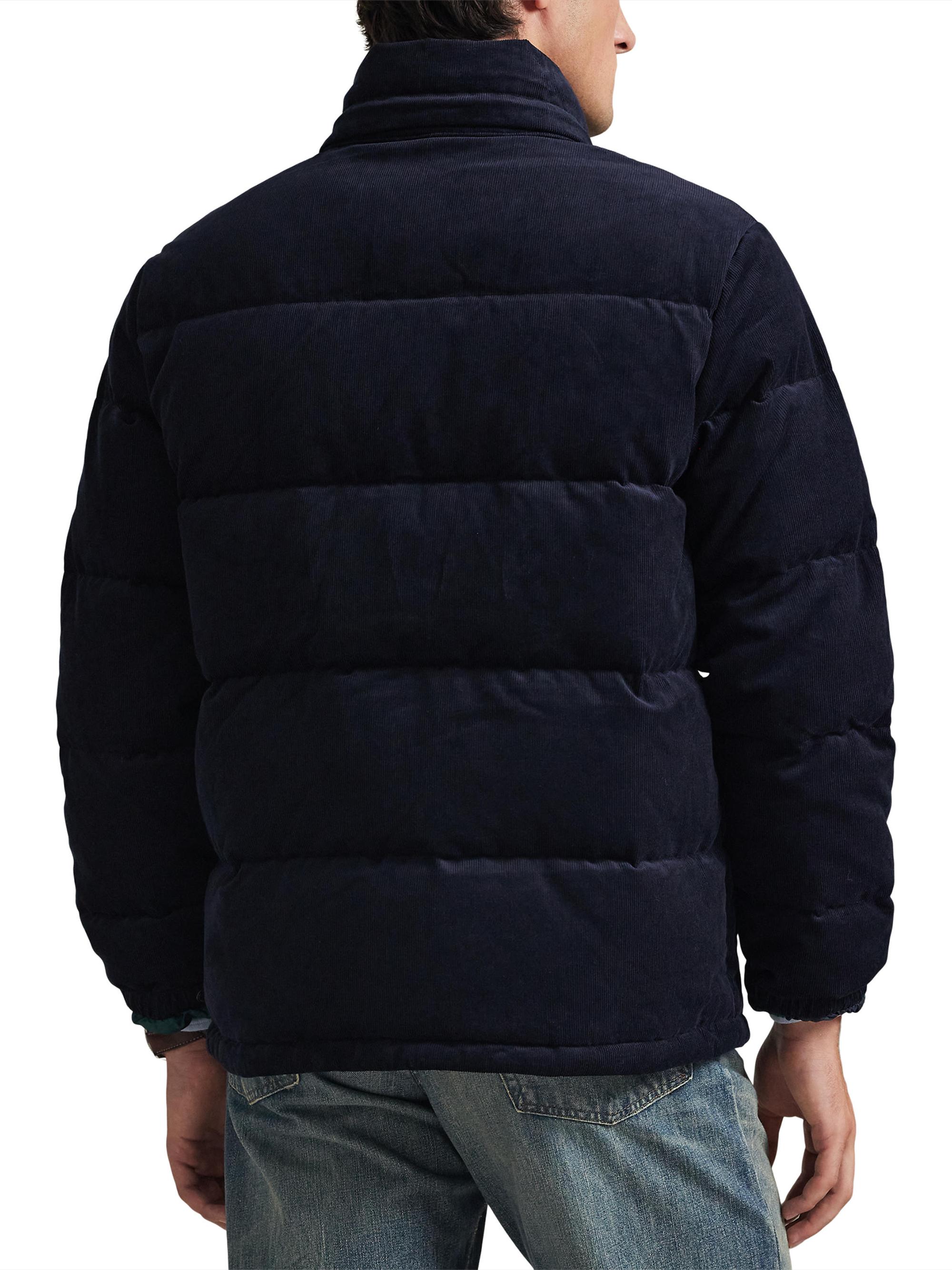 Polo Ralph Lauren The Wainwright Corduroy Hooded Down Jacket