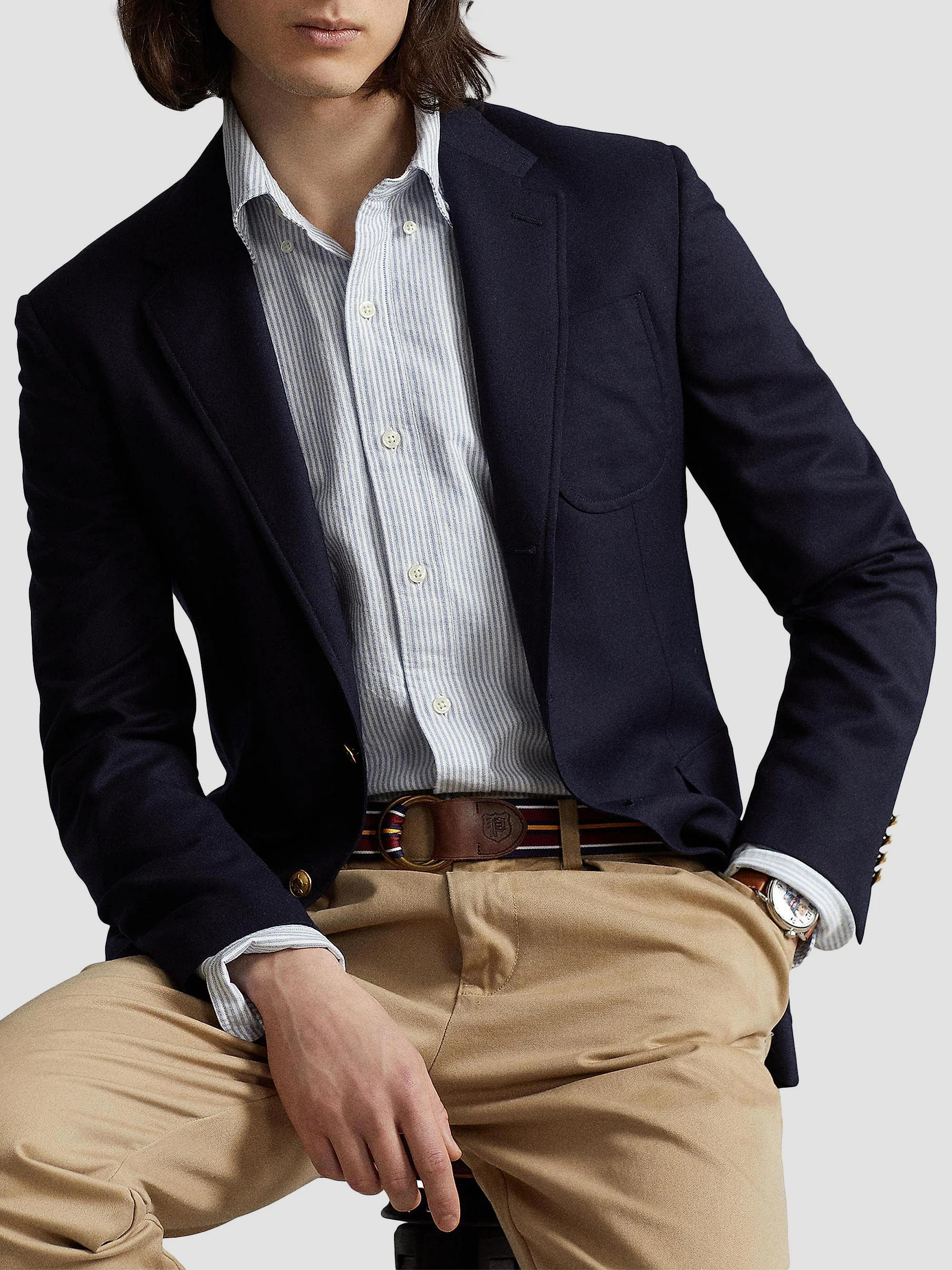 Polo Ralph Lauren Striped Cotton Custom-Fit Oxford Shirt | Saks