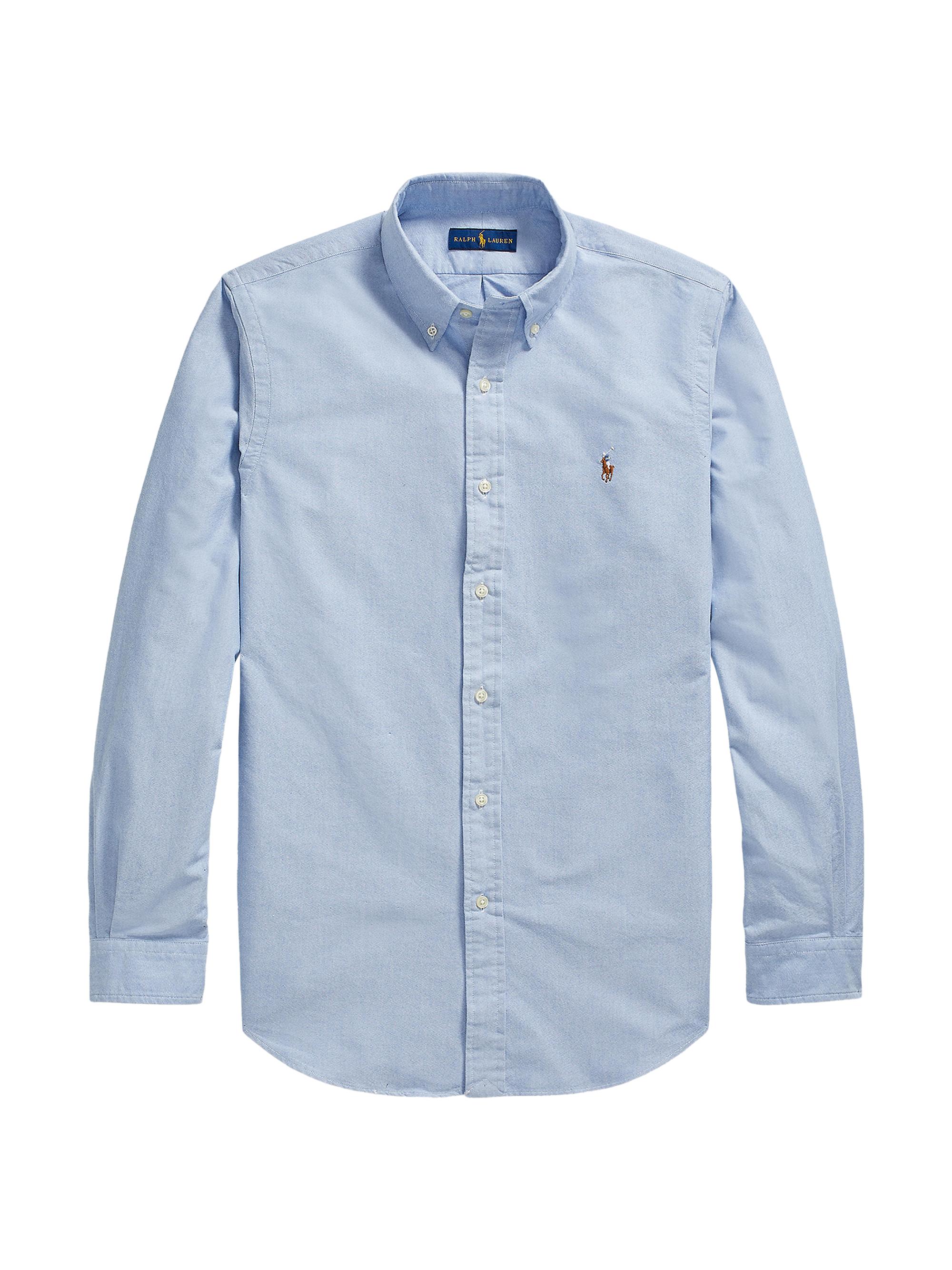 Custom-Fit Cotton Oxford Shirt
