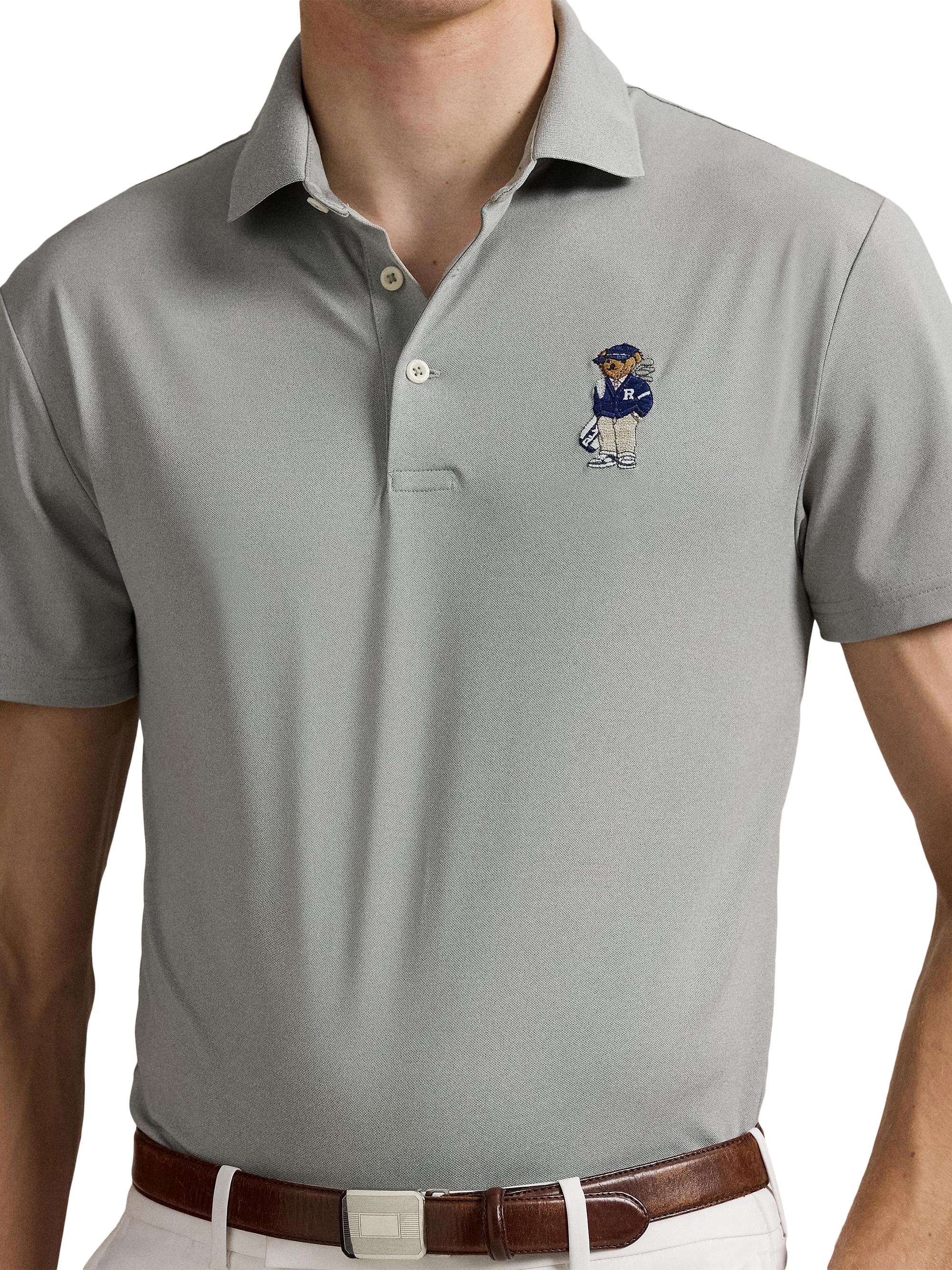 RLX Ralph Lauren Polo Bear AirTech Polo Shirt | Saks Fifth Avenue