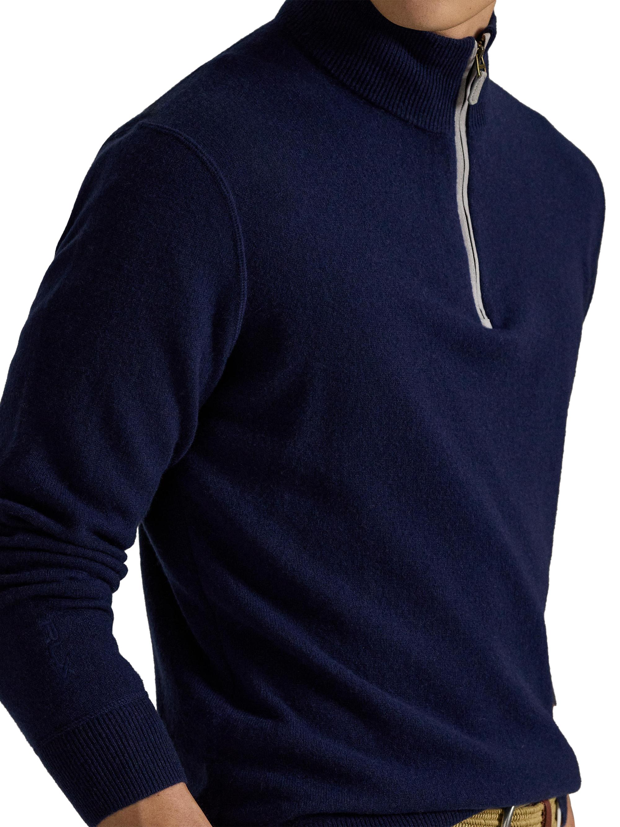RLX Ralph Lauren Cashmere Quarter-Zip Pullover Sweater | Saks