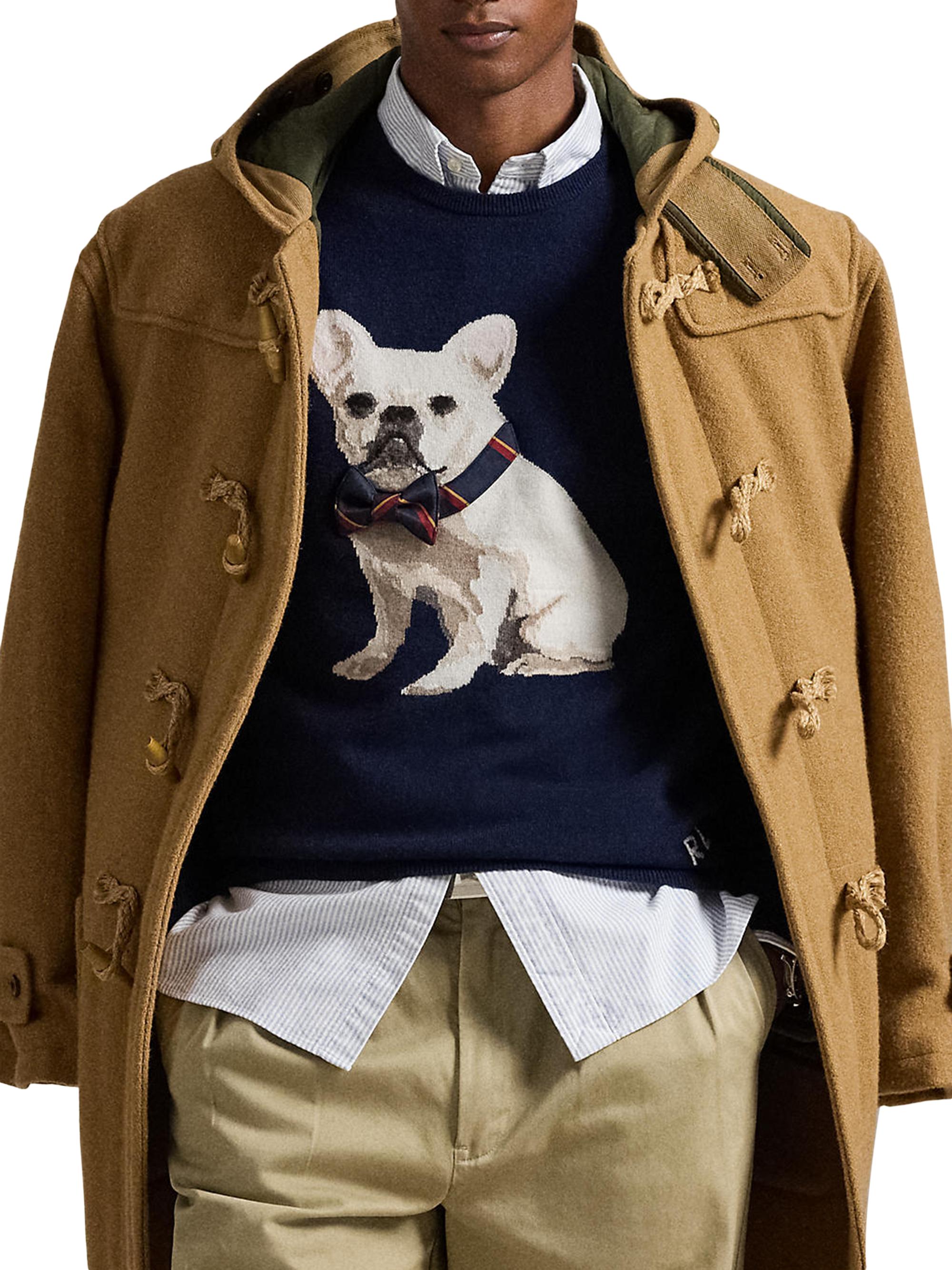 Polo Ralph Lauren Intarsia-Knit Dog Cashmere Sweater | Saks Fifth