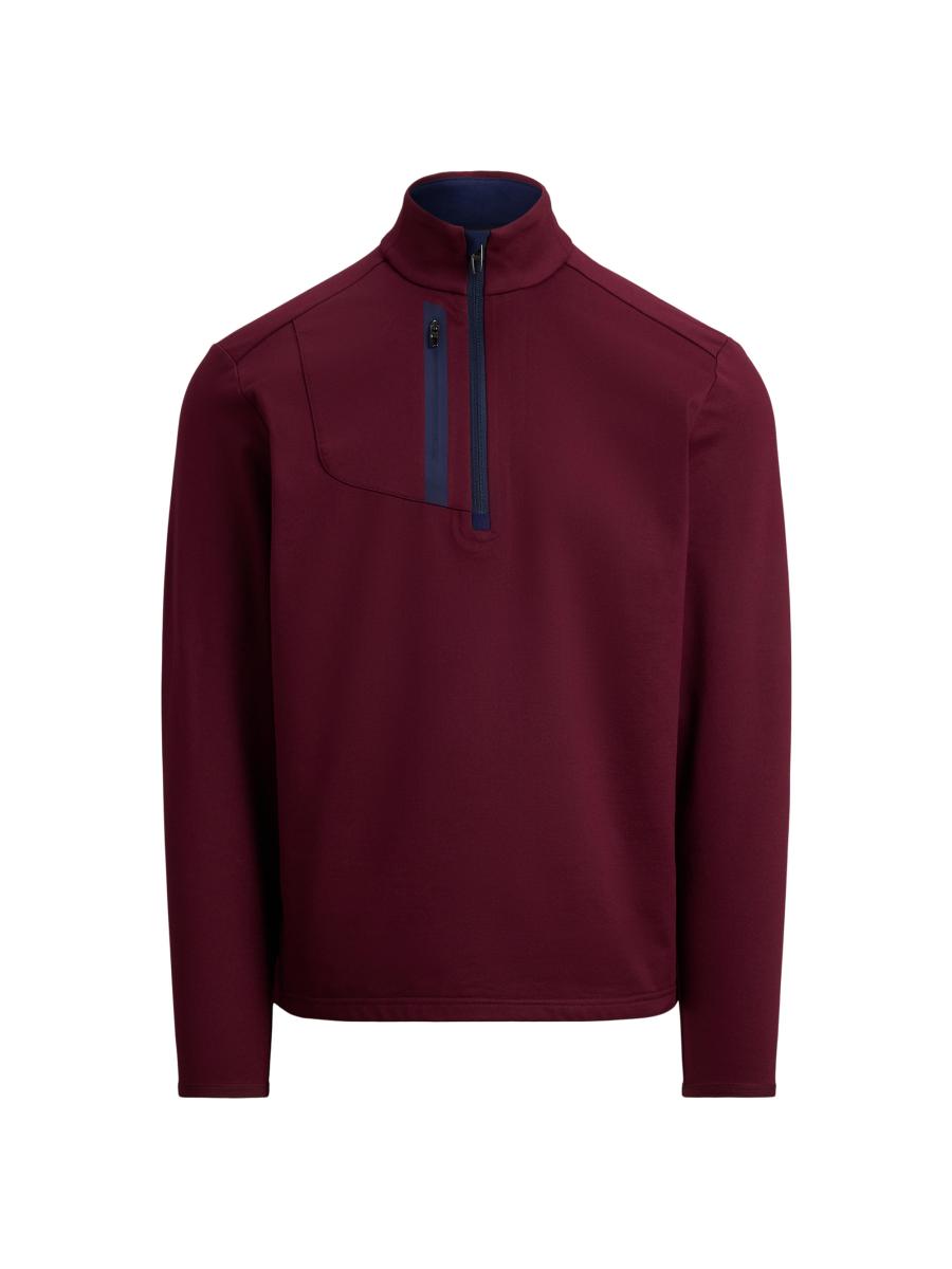 RLX Ralph Lauren Lux Performance Long-Sleeve Half-Zip Top | Saks