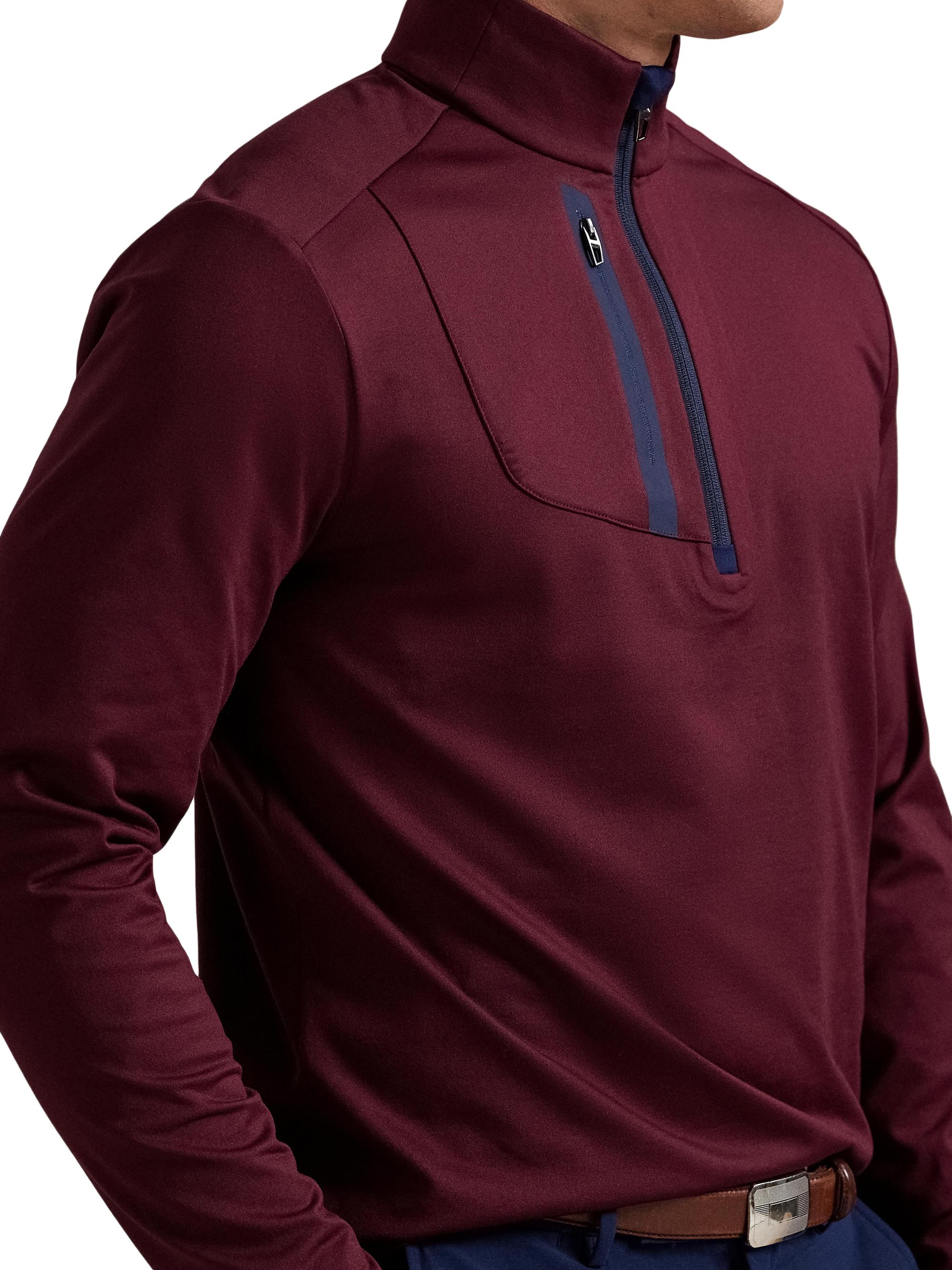 RLX Ralph Lauren Lux Performance Long-Sleeve Half-Zip Top | Saks