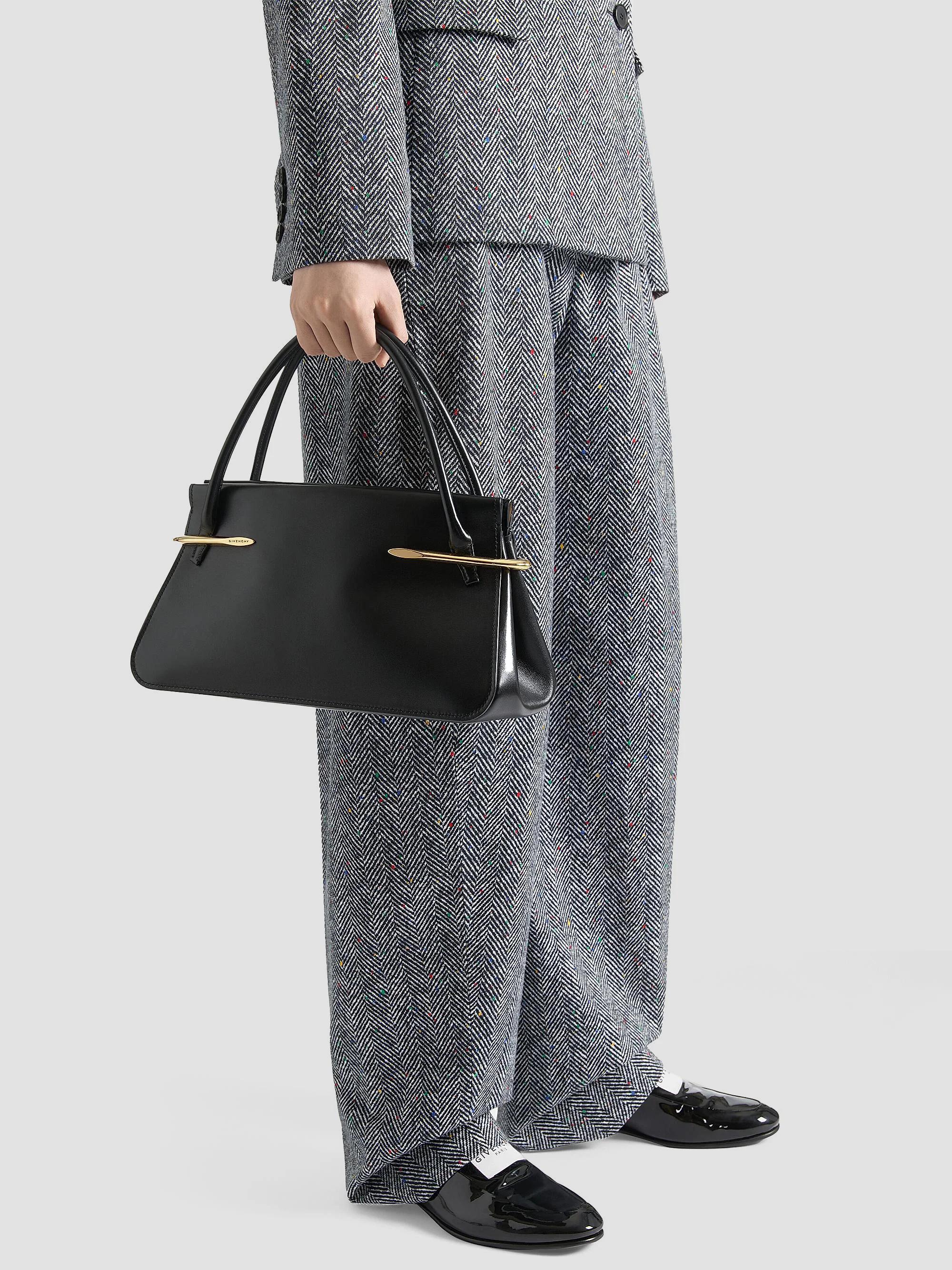 Givenchy Medium Pinch Top Handle Bag in Leather | Saks Fifth Avenue