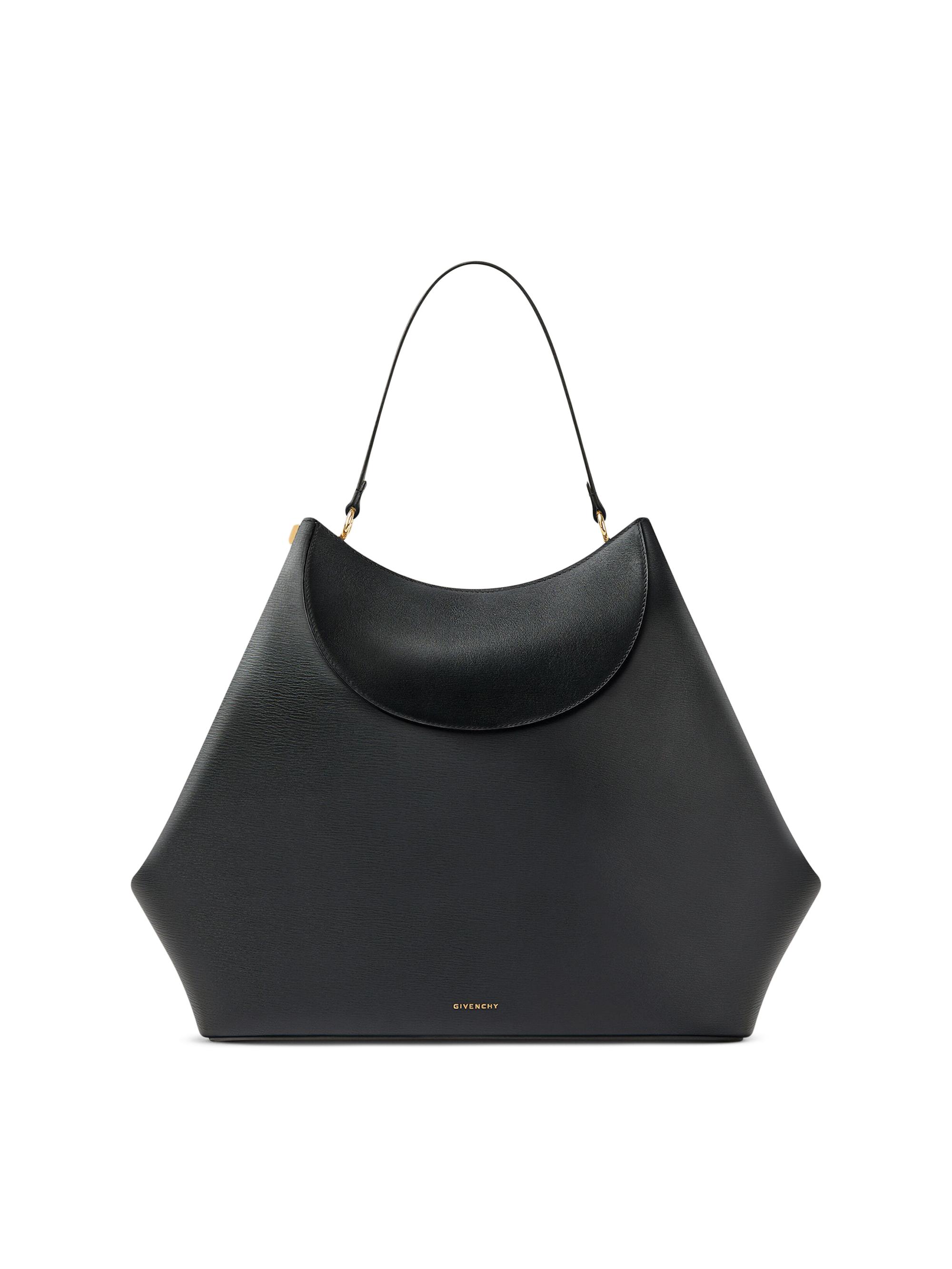 Givenchy Women's Facet Top Handle Bag in Leather - Black