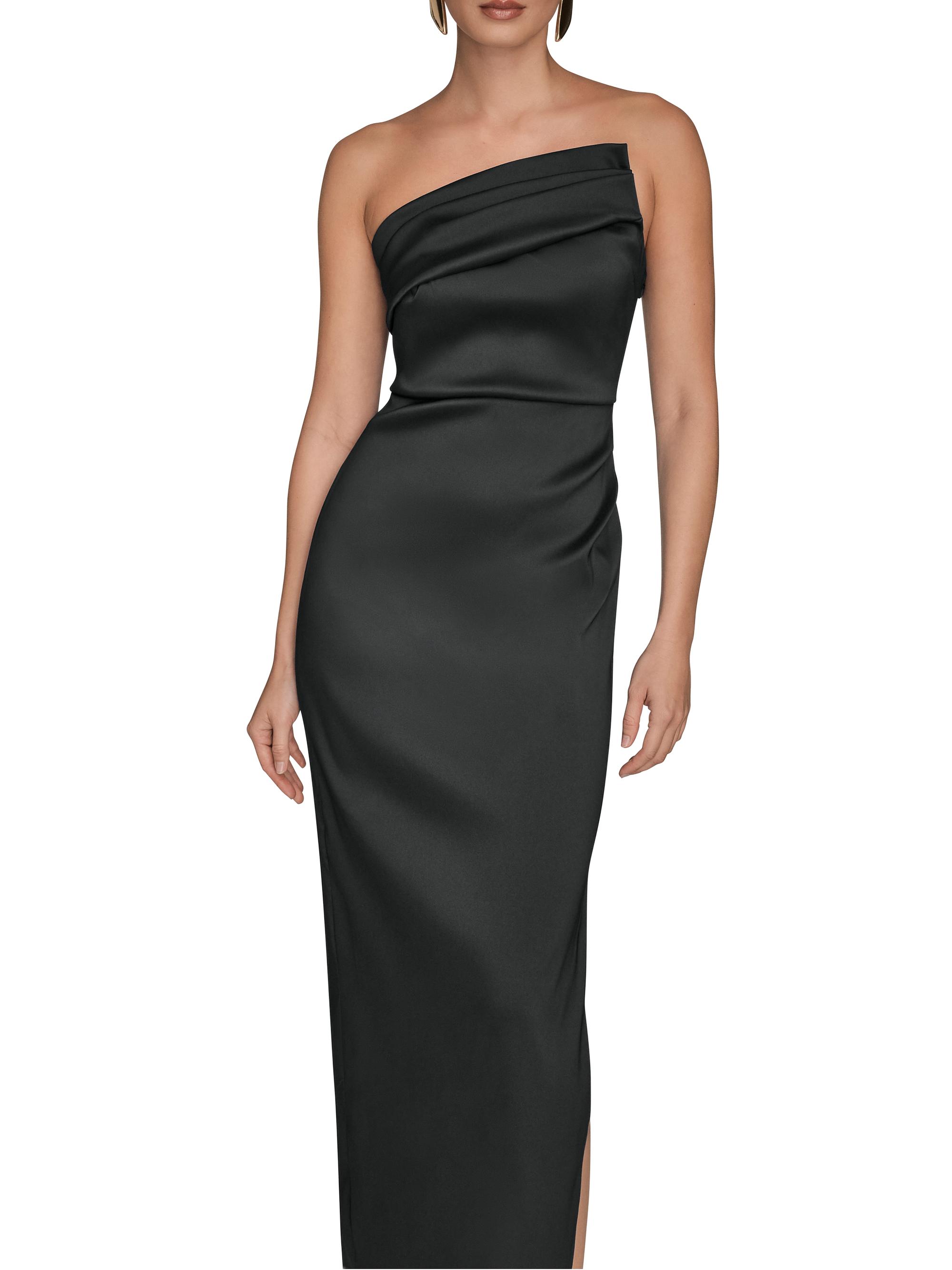 Donna Karan New York Asymmetric Stretch-Mikado Gown | Saks Fifth Avenue
