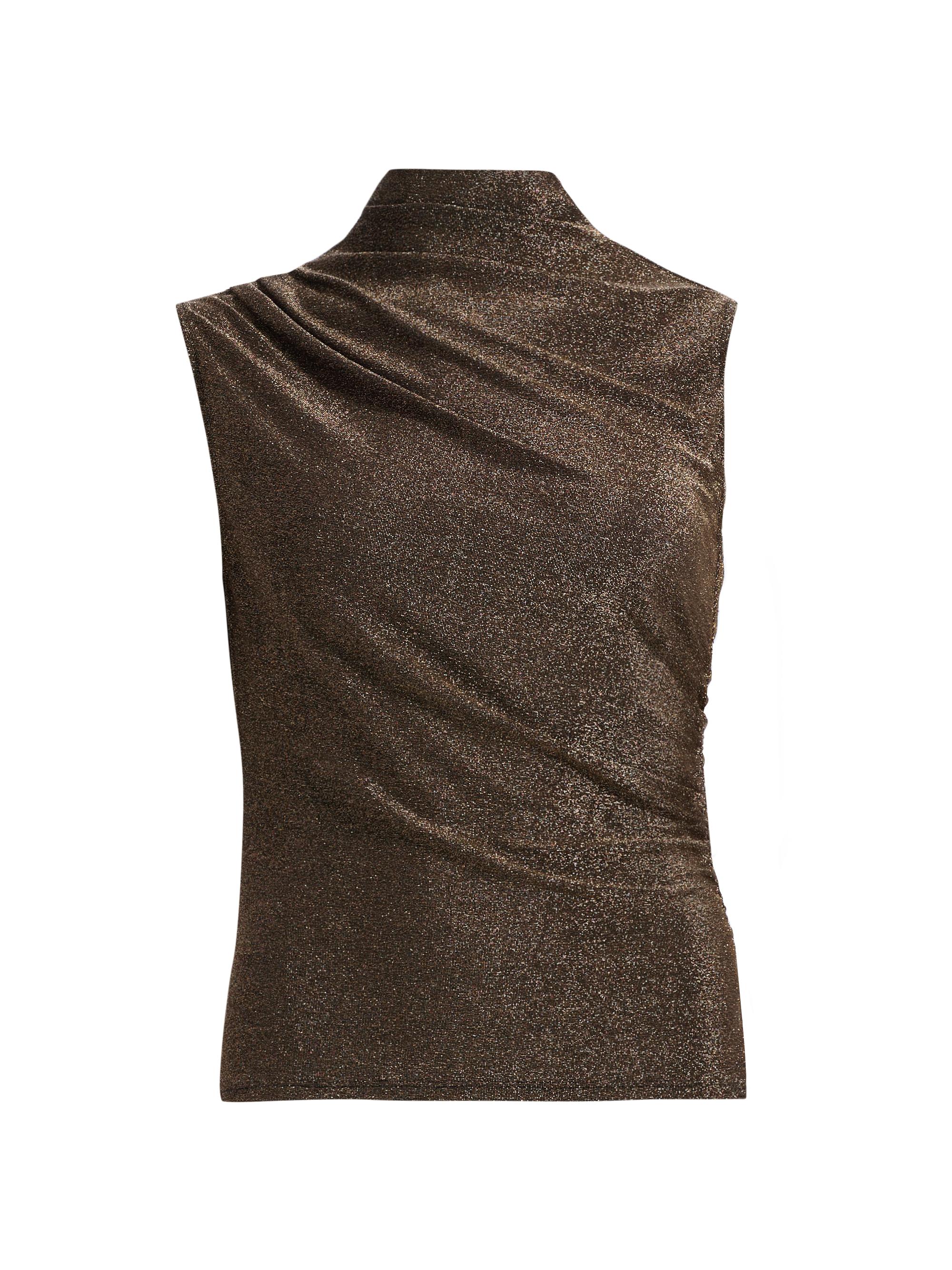 Veronica Beard Women's Mylie Metallic Sleeveless Top - Gold